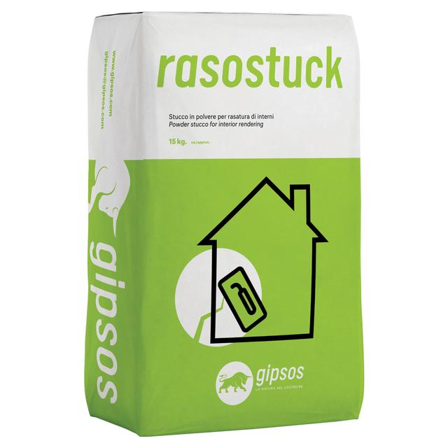 STUCCO PER CARTONGESSO RASOSTUK 15Kg IN POLVERE GIPSOS | Tecnomat STUCCO PER CARTONGESSO RASOSTUK 15Kg IN POLVERE GIPSOS | Tecnomat