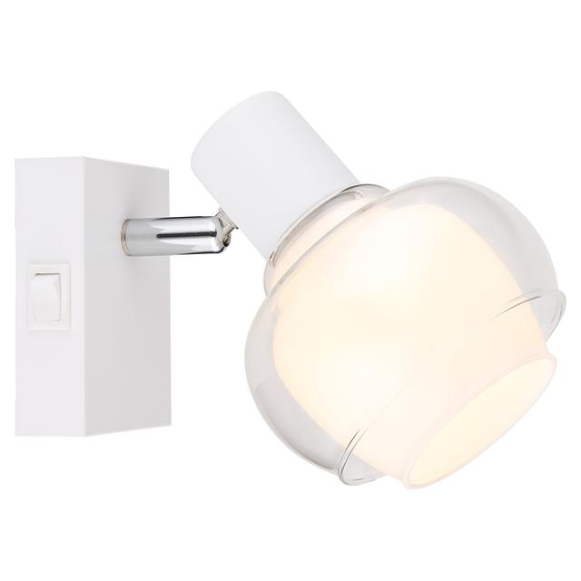 SPOT GLOBO TOKKI 1xE14 FINO 40W METALLO E DOPPIO VETRO ORIENTABILE | Tecnomat SPOT GLOBO TOKKI 1xE14 FINO 40W METALLO E DOPPIO VETRO ORIENTABILE | Tecnomat