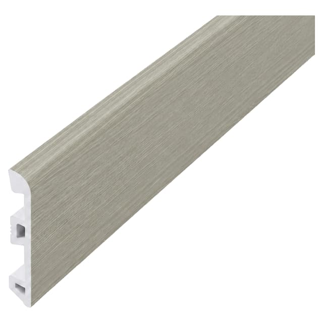 BATTISCOPA IN PVC BIANCO RUSTICO L2400xH65 mm SP 10 mm ESTRUSO PELLICOLATO | Tecnomat BATTISCOPA IN PVC BIANCO RUSTICO L2400xH65 mm SP 10 mm ESTRUSO PELLICOLATO - 2 | Tecnomat