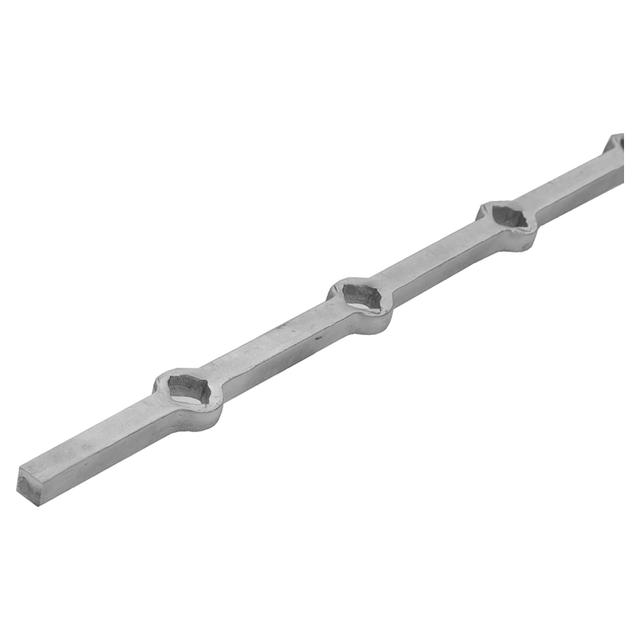 BARRE FERRO FORATE FORO ROMBO 14 mm 14x14x2000 mm 14 FORI FINESTRE RECINZIONI 50 PZ | Tecnomat BARRE FERRO FORATE FORO ROMBO 14 mm 14x14x2000 mm 14 FORI FINESTRE RECINZIONI 50 PZ | Tecnomat