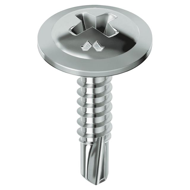 VITI AUTOPERFORANTI DRILLEX FLL PH2 4,8x19 mm 500 PEZZI CHROMITING® | Tecnomat VITI AUTOPERFORANTI DRILLEX FLL PH2 4,8x19 mm 500 PEZZI CHROMITING® - 2 | Tecnomat