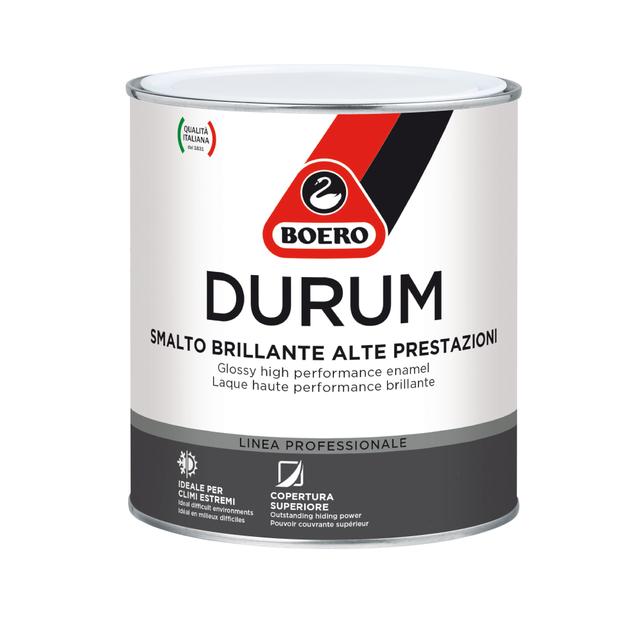 SMALTO SOLVENTE BRILLANTE BOERO 0,75 l DURUM MARRONE 12 - 14 m²/l PRONTO USO | Tecnomat SMALTO SOLVENTE BRILLANTE BOERO 0,75 l DURUM MARRONE 12 - 14 m²/l PRONTO USO - 2 | Tecnomat