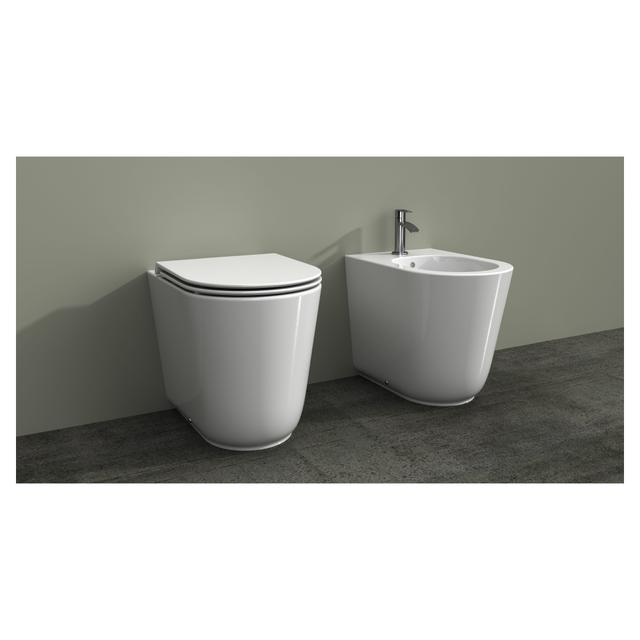BIDET SERIE JOHN FILO MURO IN CERAMICA BIANCA | Tecnomat BIDET SERIE JOHN FILO MURO IN CERAMICA BIANCA | Tecnomat
