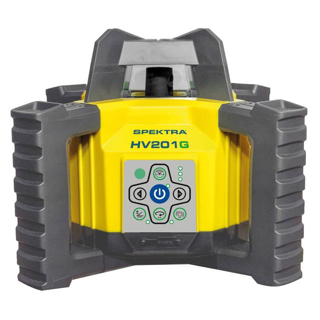 LIVELLA LASER SPEKTRA HV 201 G ROTANTE Ø300 m CON RICEVITORE RAGGIO VERDE | Tecnomat LIVELLA LASER SPEKTRA HV 201 G ROTANTE Ø300 m CON RICEVITORE RAGGIO VERDE | Tecnomat