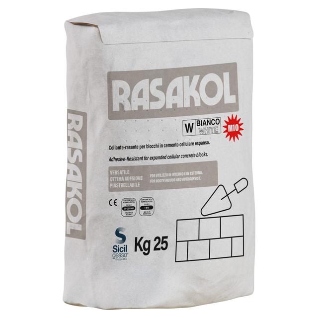 COLLANTE RASANTE RAKOL SICILGESSO PER INTERNI ED ESTERNI 25 kg | Tecnomat COLLANTE RASANTE RAKOL SICILGESSO PER INTERNI ED ESTERNI 25 kg - 2 | Tecnomat