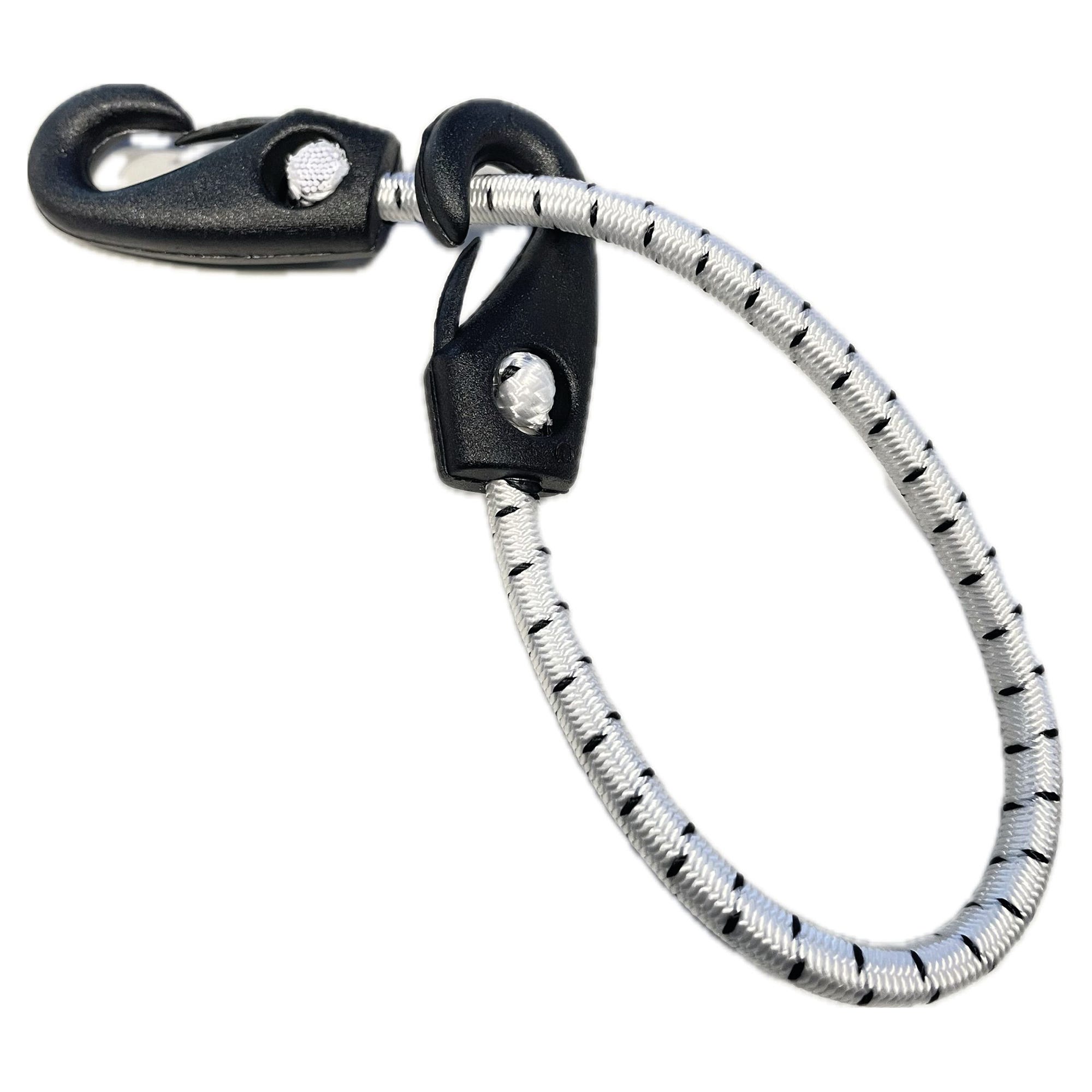 4 Corde Elastiche Per Ormeggio Barca Con Ganci In Acciaio Inox – Lunghezza 1,2 M (Estensibile A 1,7 M) Con Galleggianti, Kit Attracco Rapido