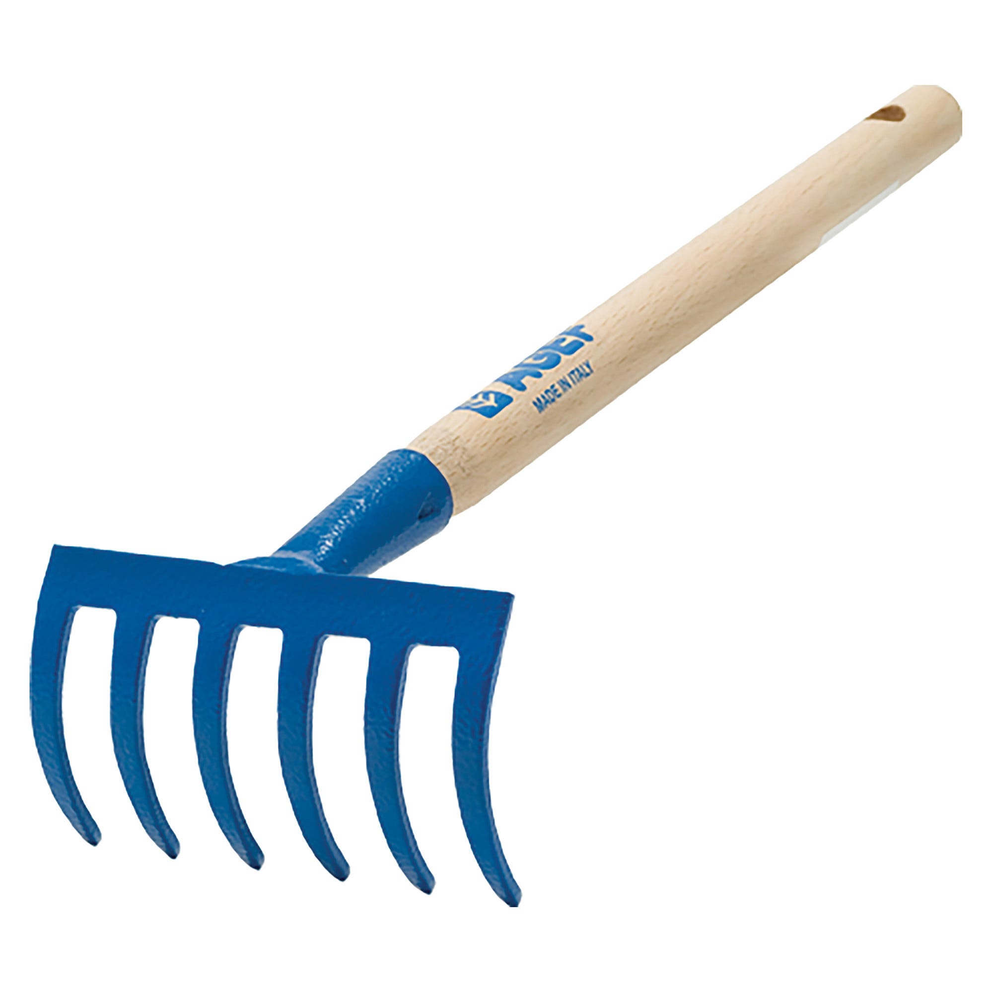 Krumpholz Rastrello Manuale A 3 Denti Con Manico In Legno Di Frassino - Italia - Foto 9