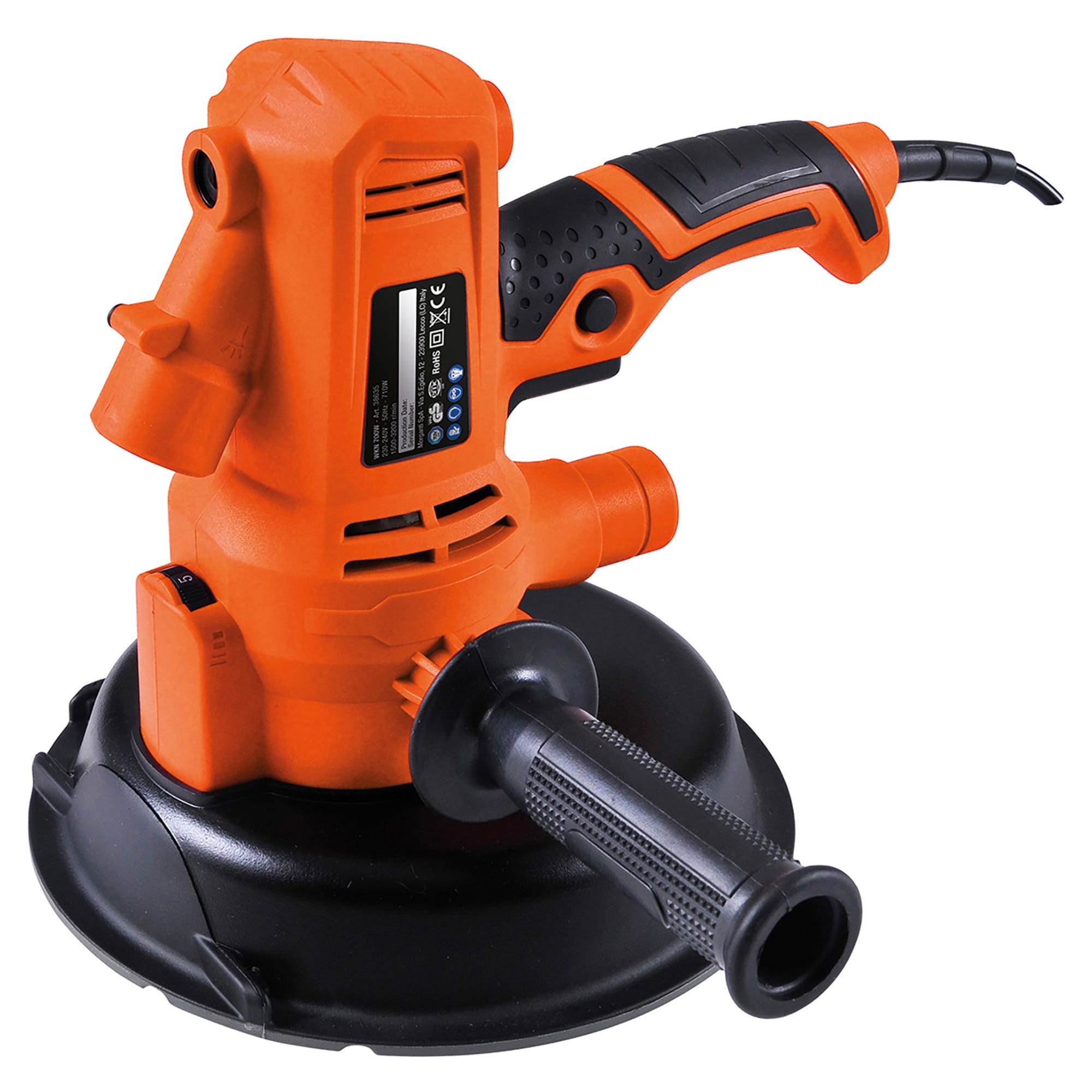 KOTARBAU Levigatrice Manuale - Blocco Abrasivo 85x165mm Per Intonaco E Polistirolo - Rosso - Foto 4