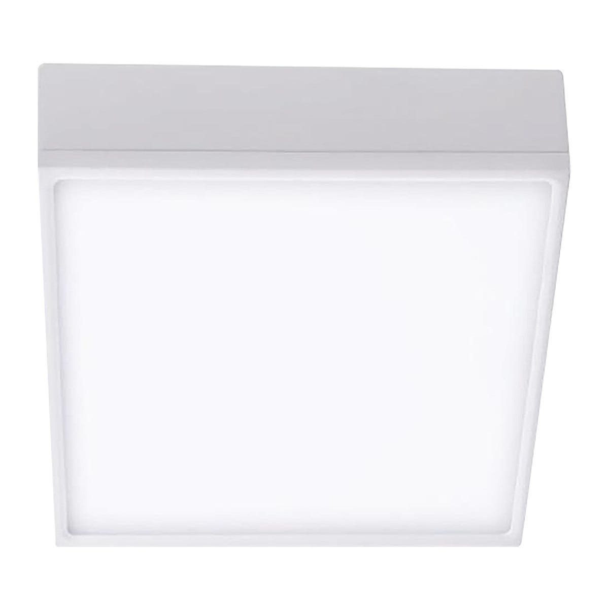 PLAFONIERA LED KLIO QUADRA 16W 4000K 1300 lumen COLORE BIANCO