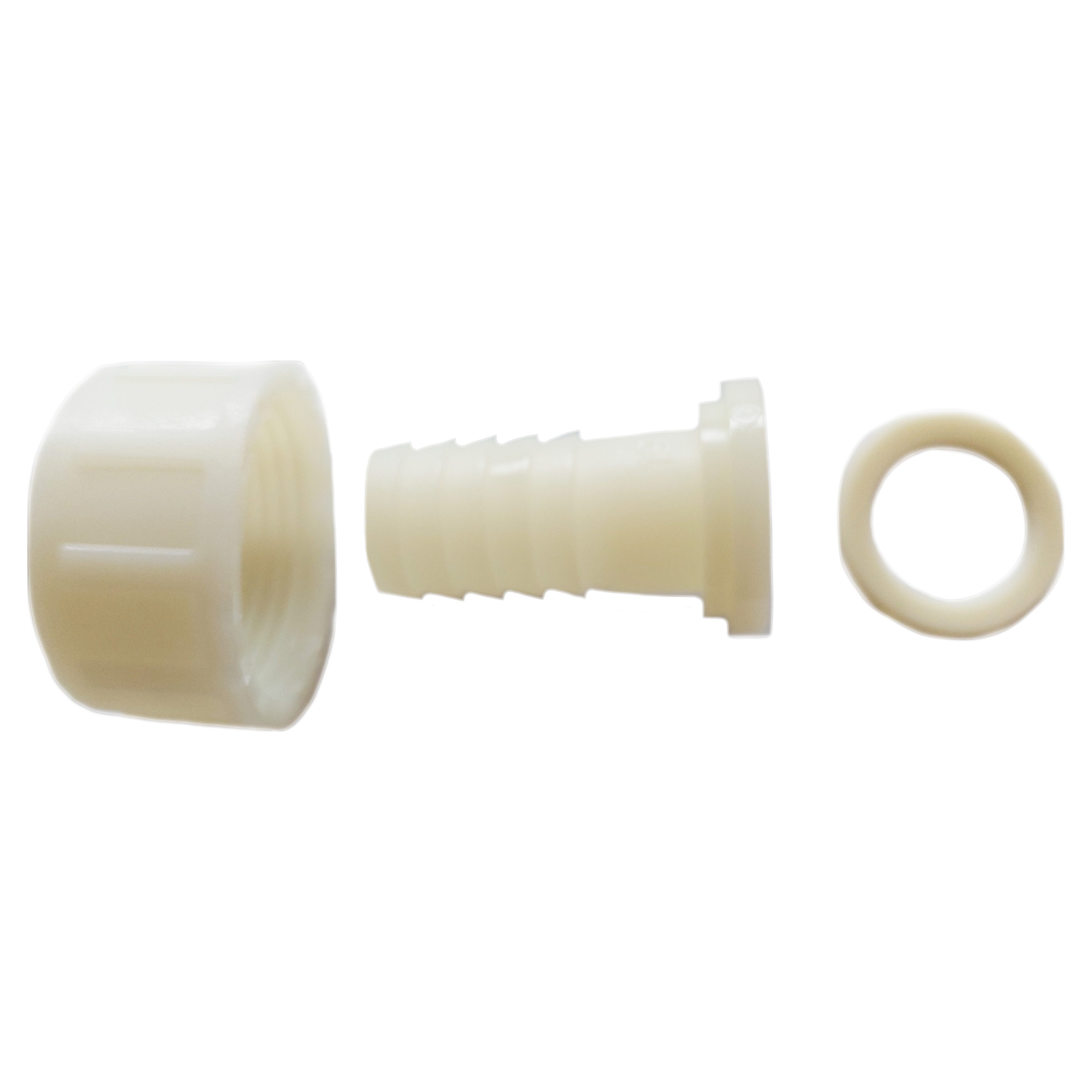 BUCCHI RACCORDO PORTAGOMMA DIRITTO MAS. 1''1/4 x 30 mm IN NYLON TUBO PORTAGOMMA - Fratelli Laterza