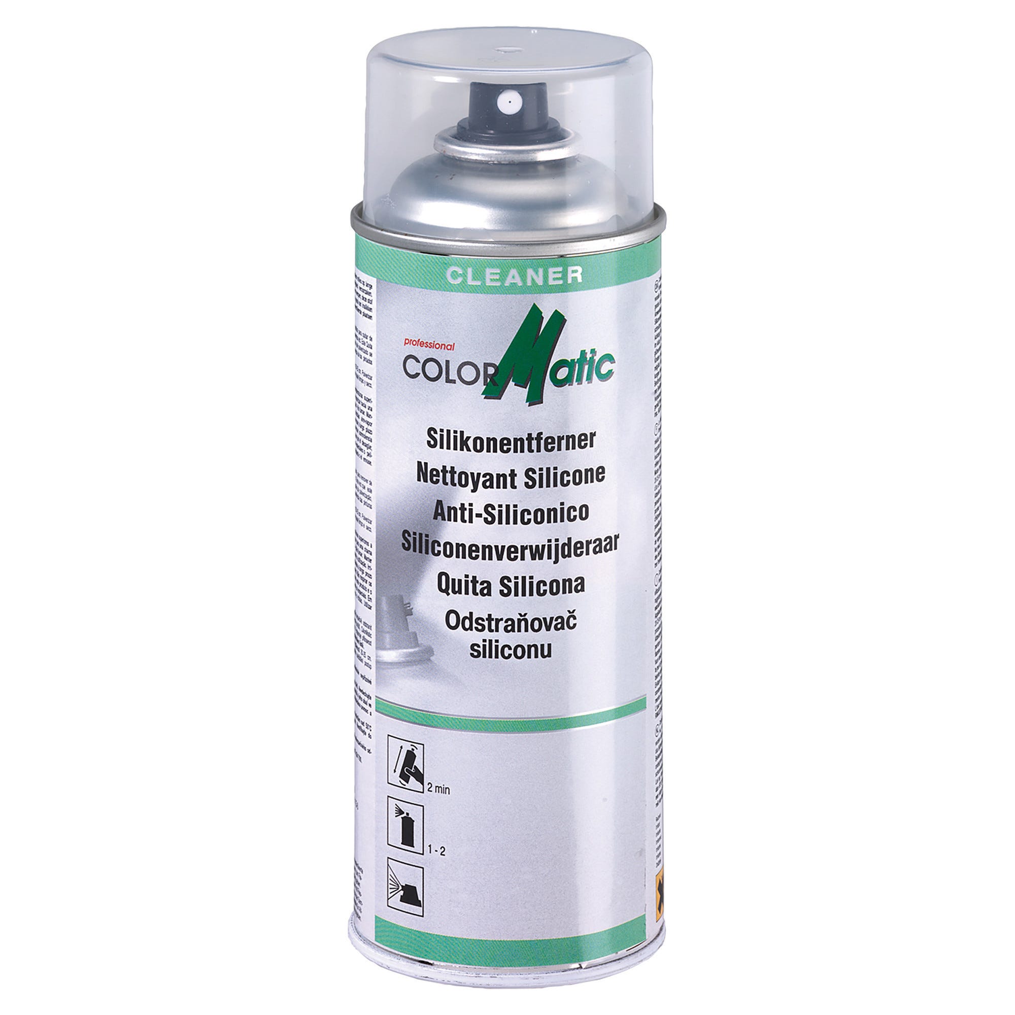 MOTIP Aerosol M04001-Vernice Spray, 500 ml, Colore Nero Lucido