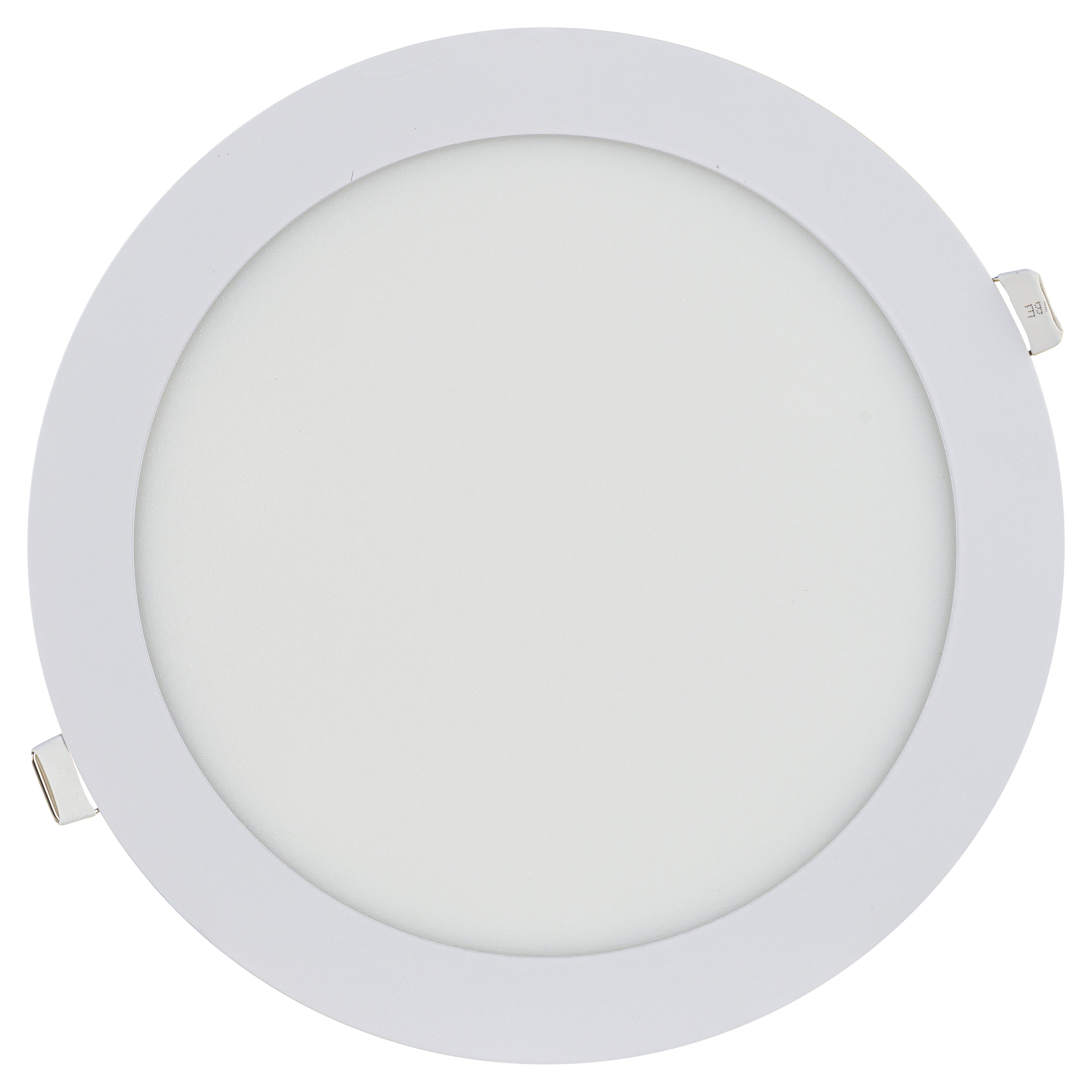 E2Lighting - Faretto LED da incasso a 8 pollici, dimmerabile da 18 W con batteria di emergenza da 90 min, luce da incasso a LED ultrasottile | IC