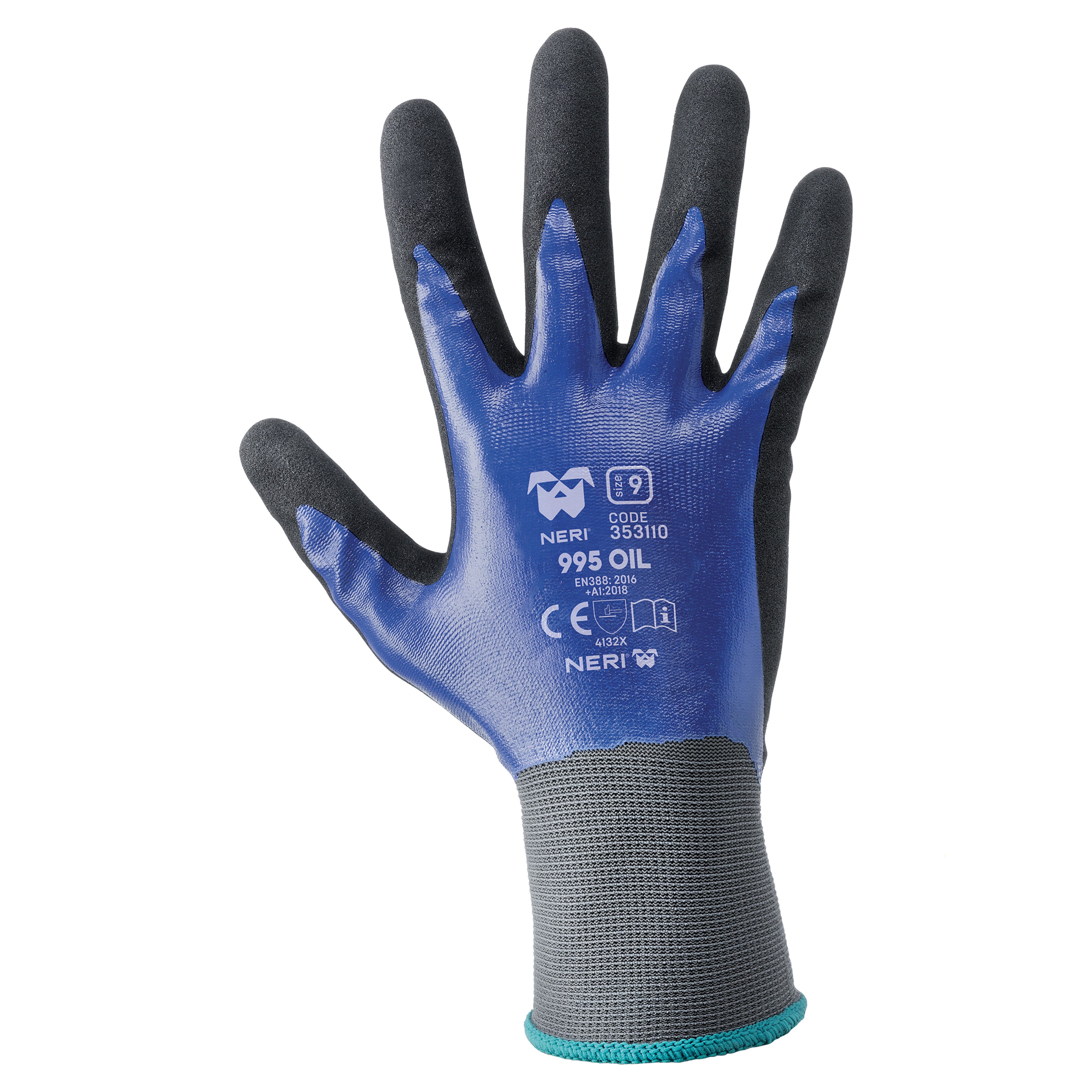 6 Mil Nitrile Gloves UCI Nitrilon Duo-Lite Nitrile Waterproof Gloves - Fully Double Coated With Sandy Grip Guantes De Nitrilo - Foto 9