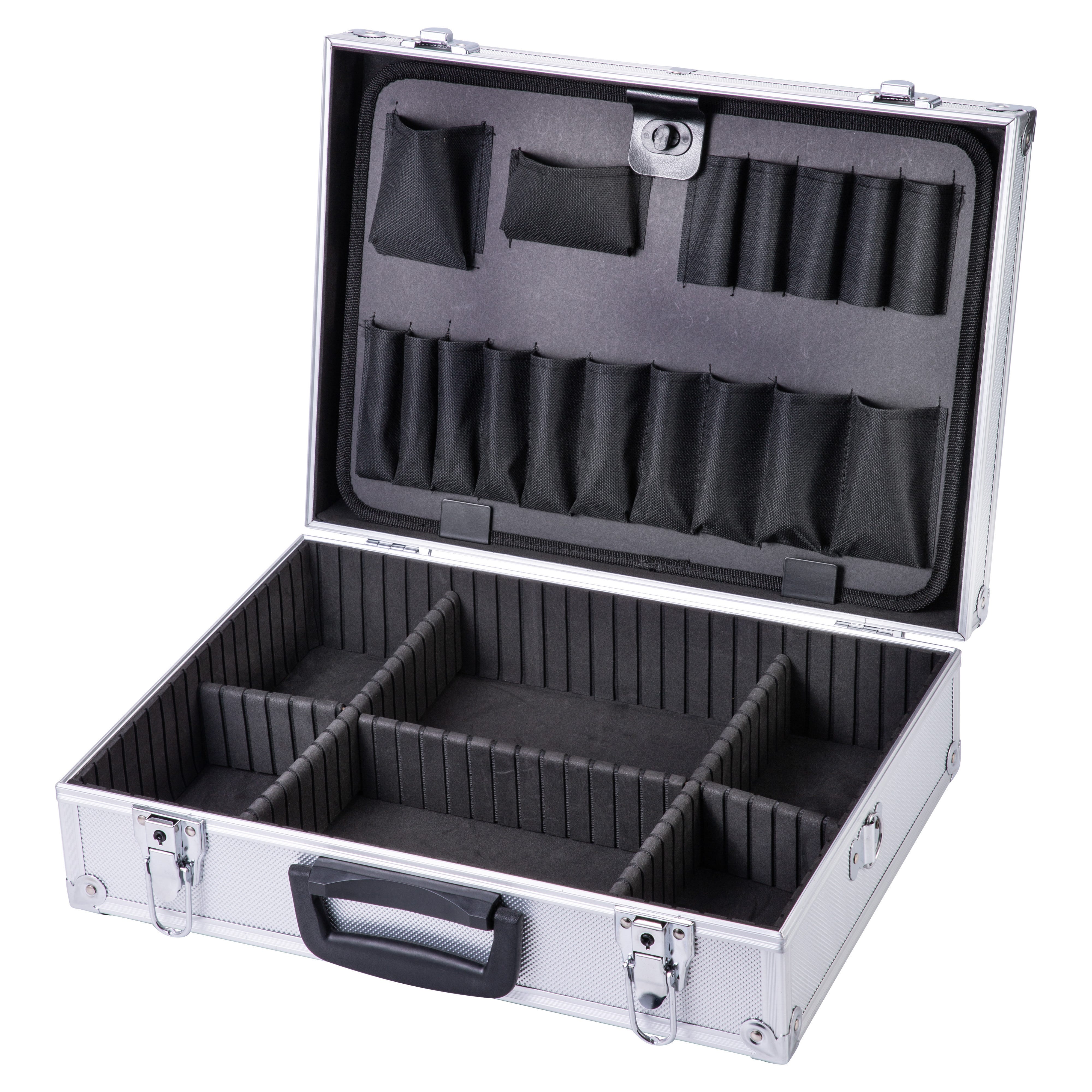 VALIGIA PORTA UTENSILI IN ALLUMINIO 42,3x30,5x12,5 cm (LxPxH)