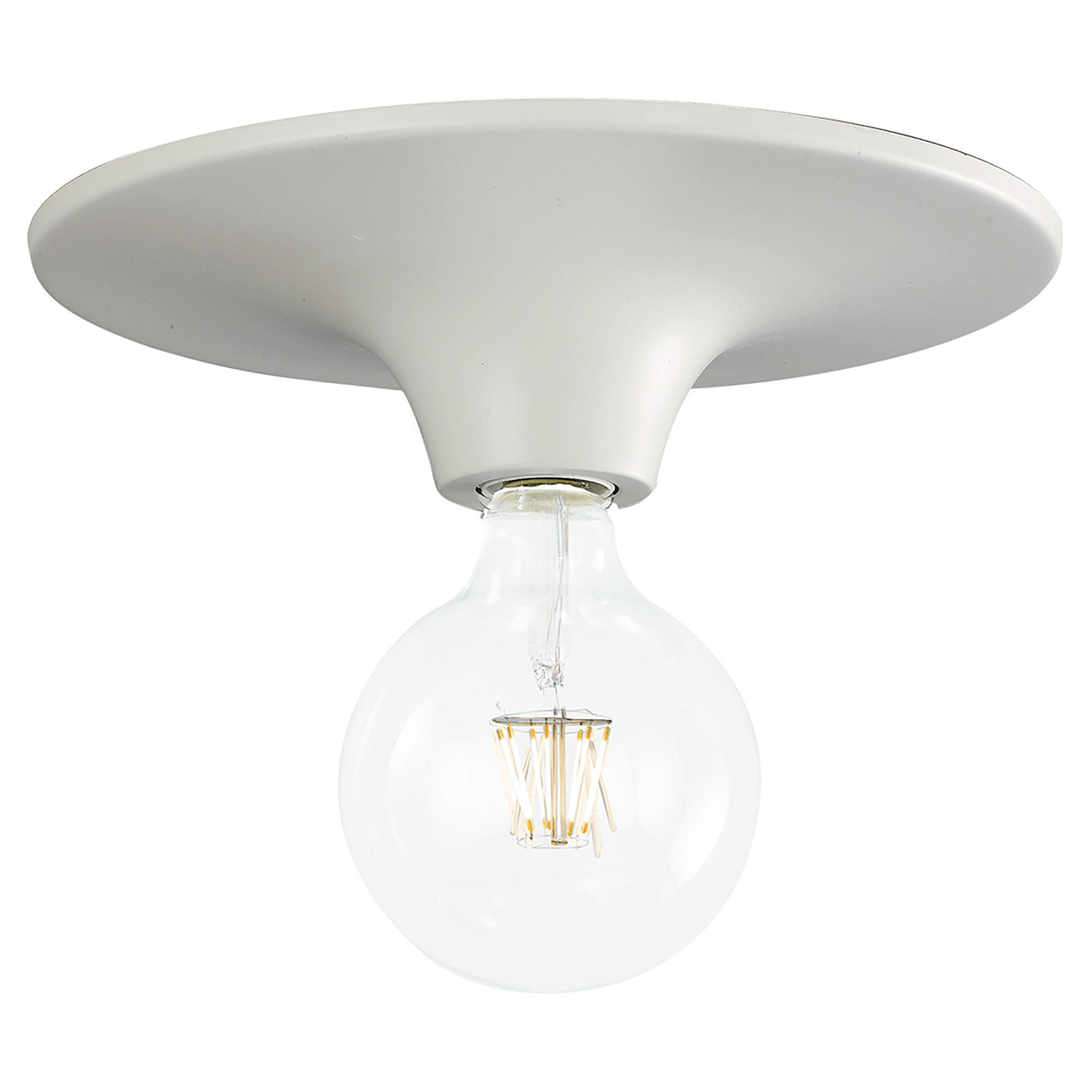 Rustieke bruine ronde hanglamp Boolan