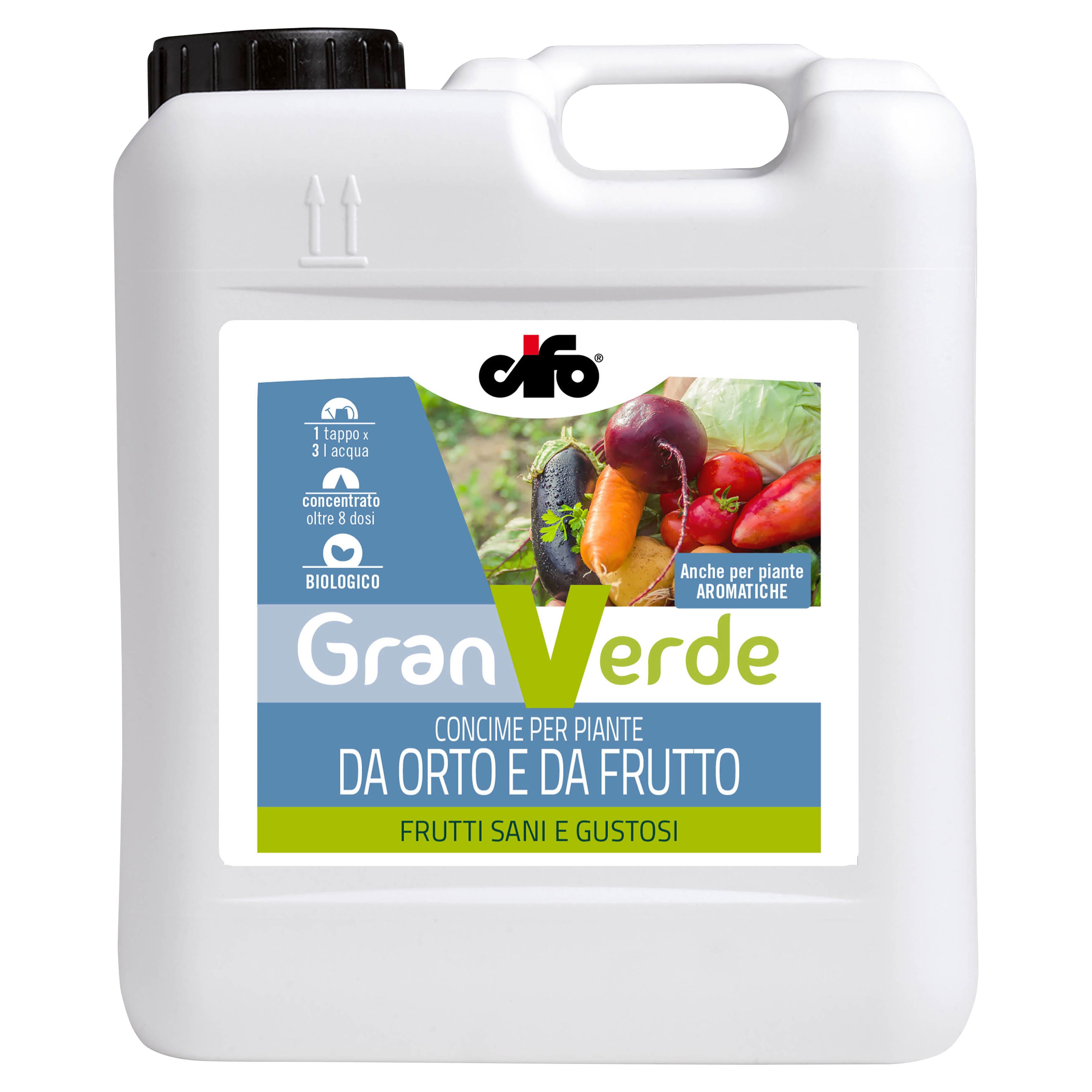 CONCIME ORTO LIQUIDO GRANVERDE CIFO PRONTO EFFETTO 10 Kg Tecnomat