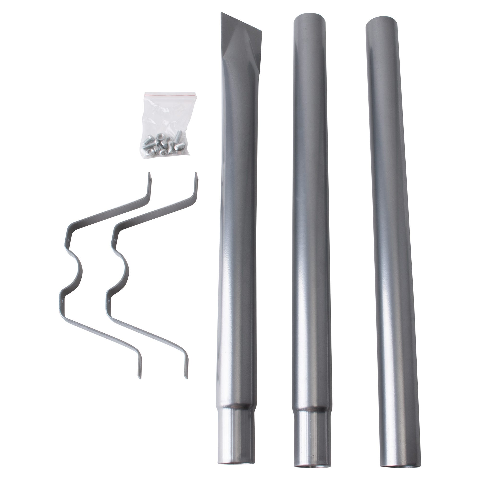 Palo Di Sostegno Per Cassetta Postale Americana - Altezza 145cm In Lamiera Zincata, Antiruggine - Foto 3