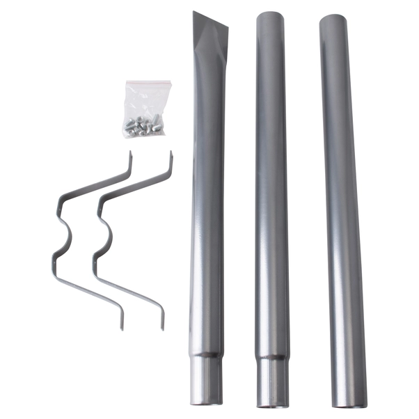 Palo Di Sostegno Per Cassetta Postale Americana - Altezza 145cm In Lamiera Zincata, Antiruggine - Foto 3