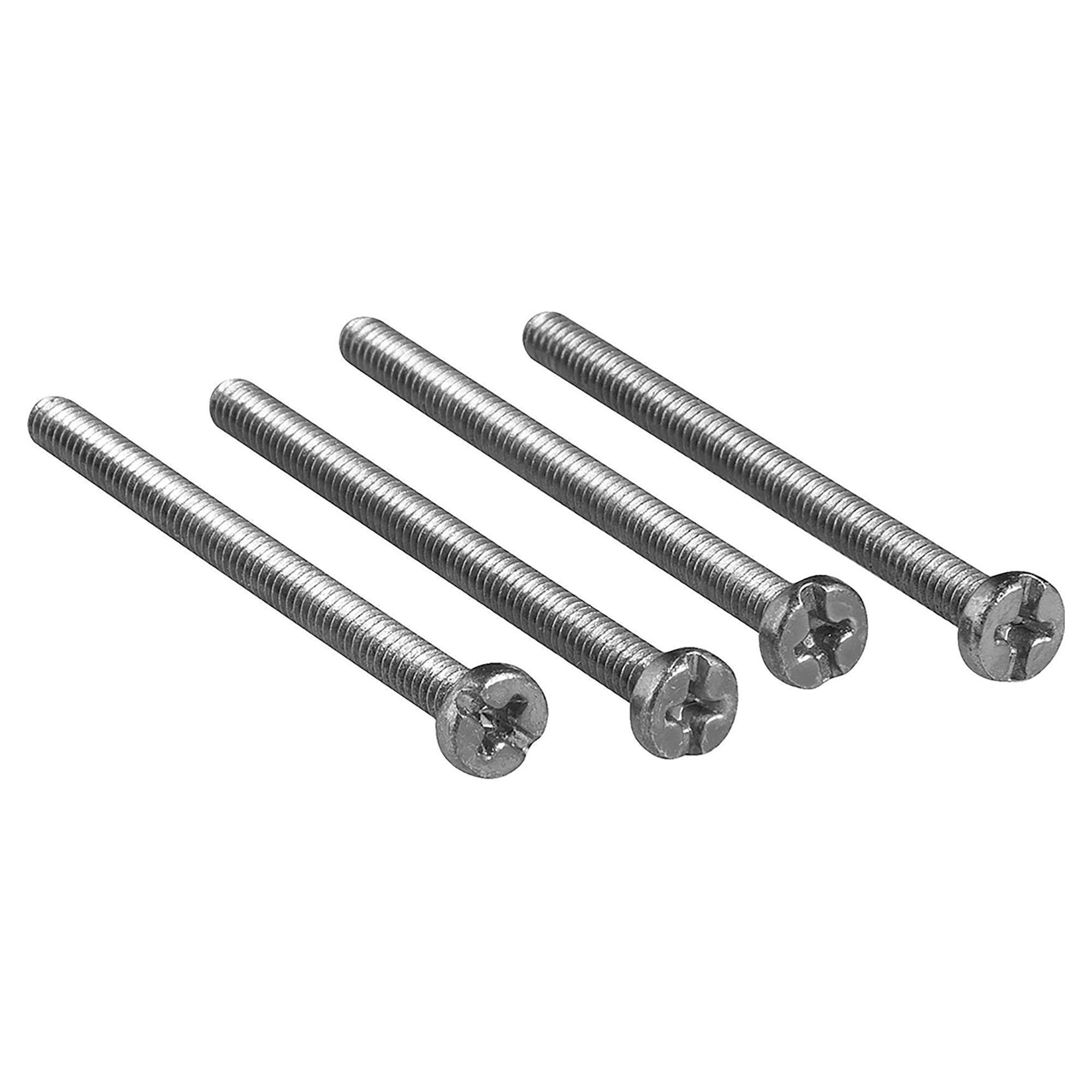 Viti bombate in pollici cromate 10/32 lunghe 25 mm