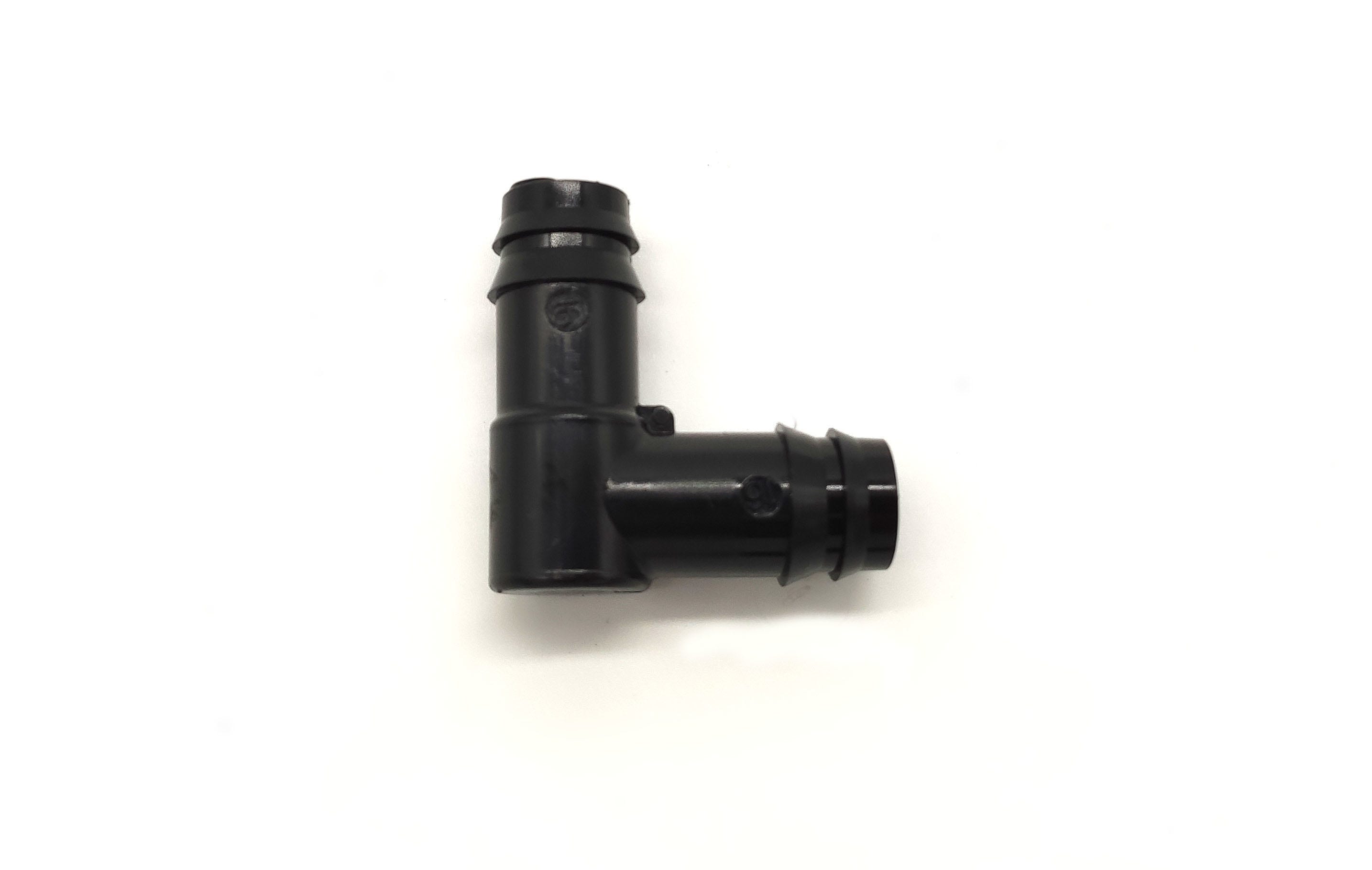 sourcing map Raccordo per tubo di compressione, 25 mm, tubo OD in PVC, attacco rapido per irrigazione, casa, giardino, blu, confezione da 2