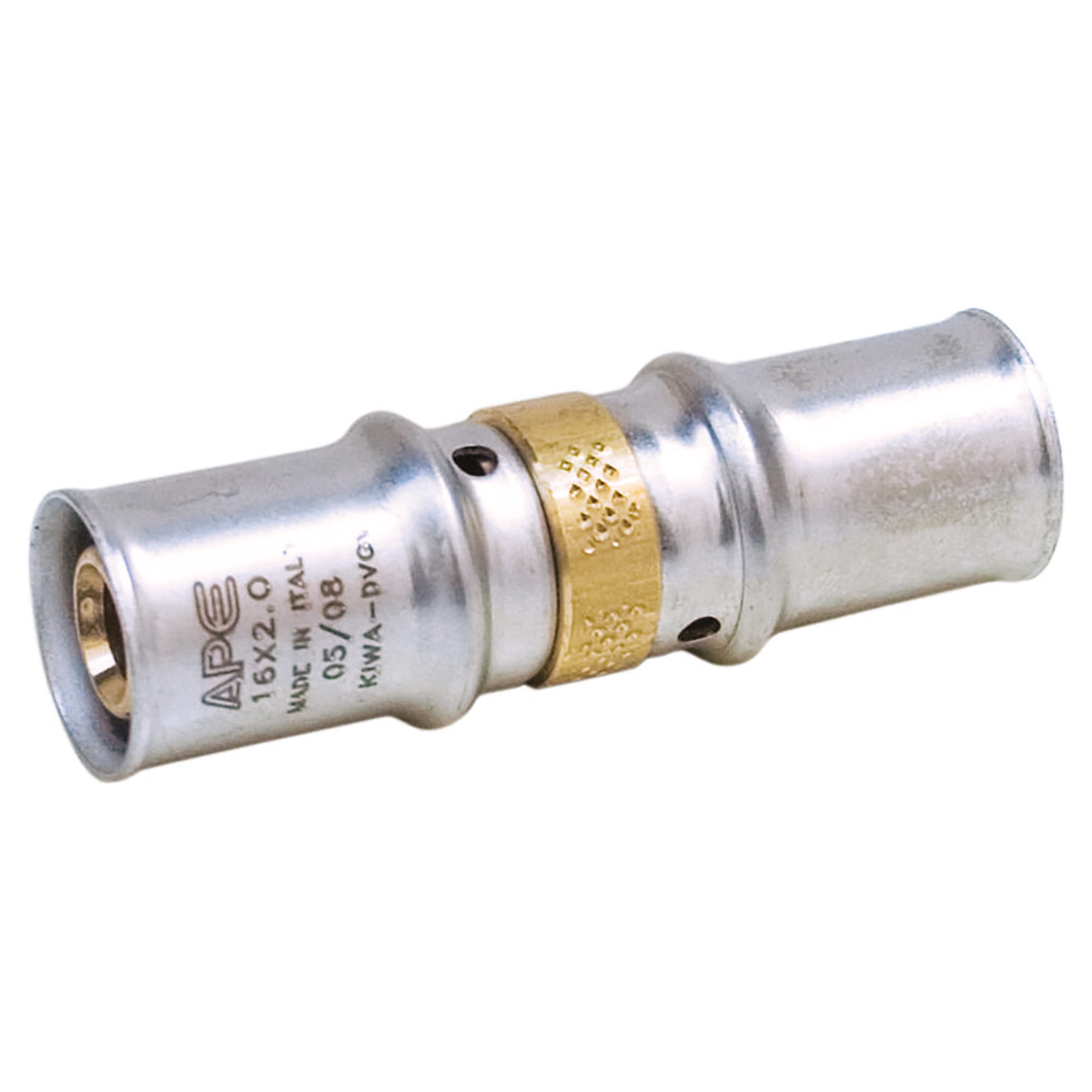 MANICOTTO A SALDARE INOX AISI 304 FILETTO GAS, TORNITO - GAS 1 1/4 - Foto 2