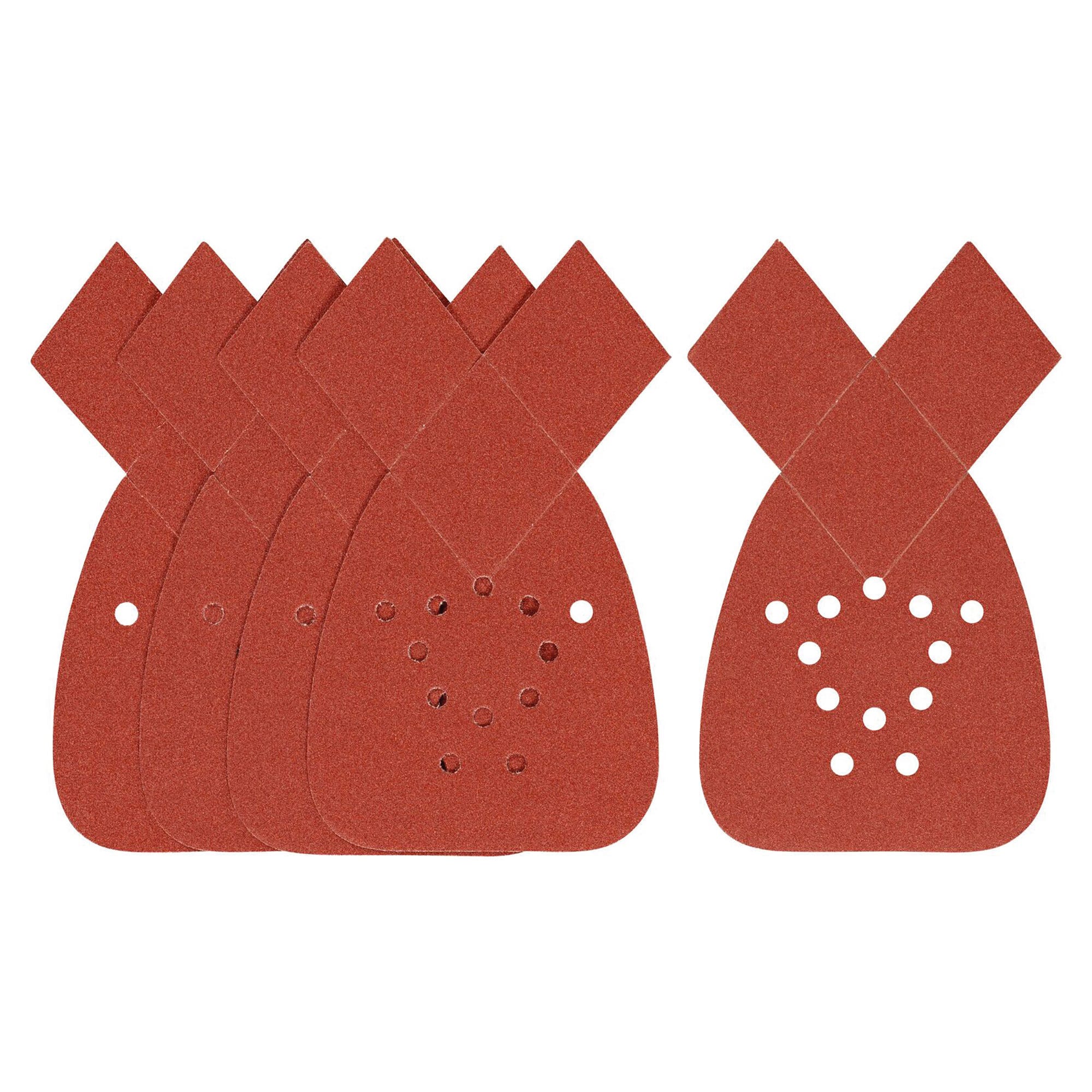 100 Fogli Abrasivi Per Levigatrice Mouse - 93x168mm, Grana 40-400, Con 4 Fori - Foto 3