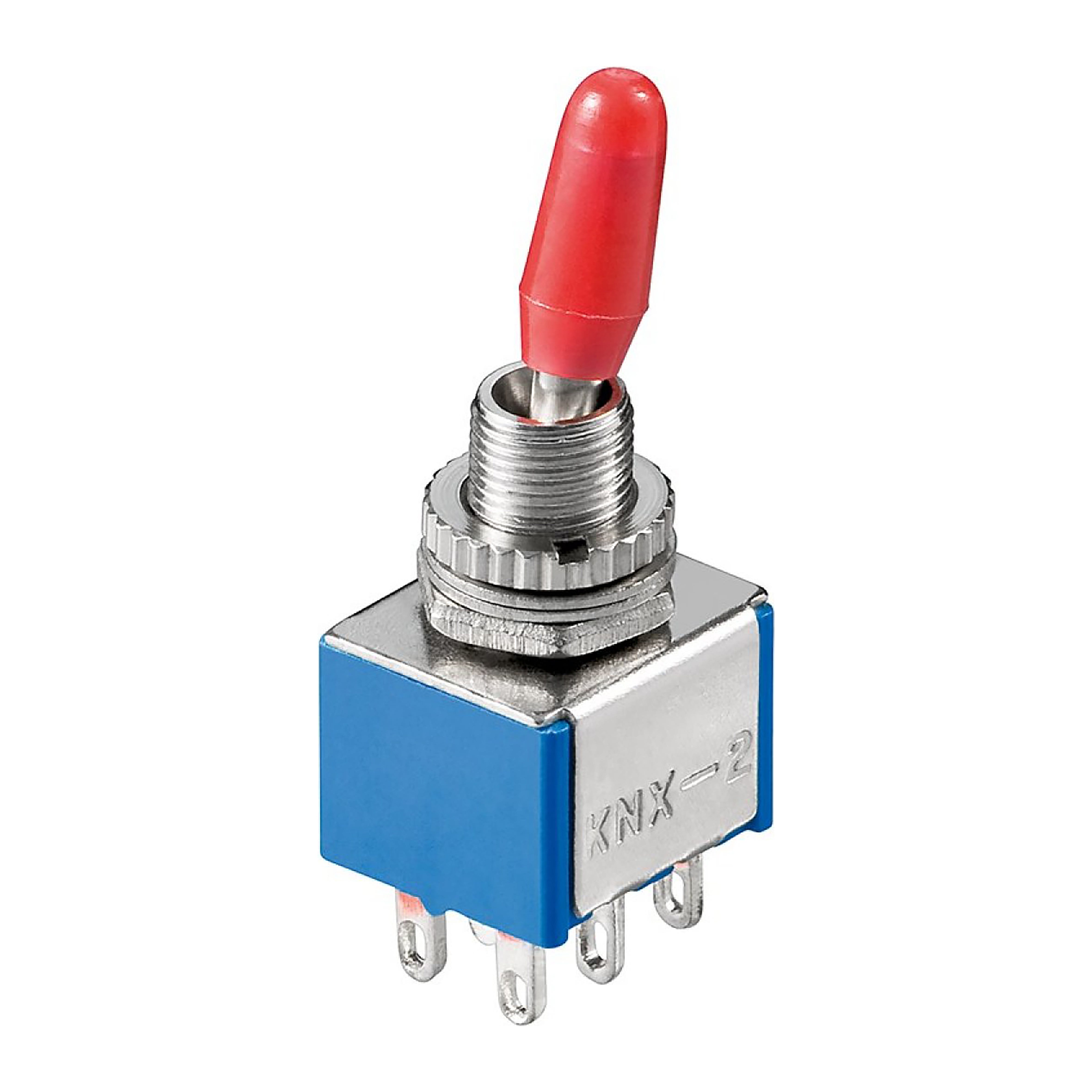 Set Di 2 Interruttori A Levetta Unipolari ON-OFF 2A/250V - 27x60x15 Mm Interruttore Centrale Pulsante Luminoso Marrone 91589909 - Foto 11