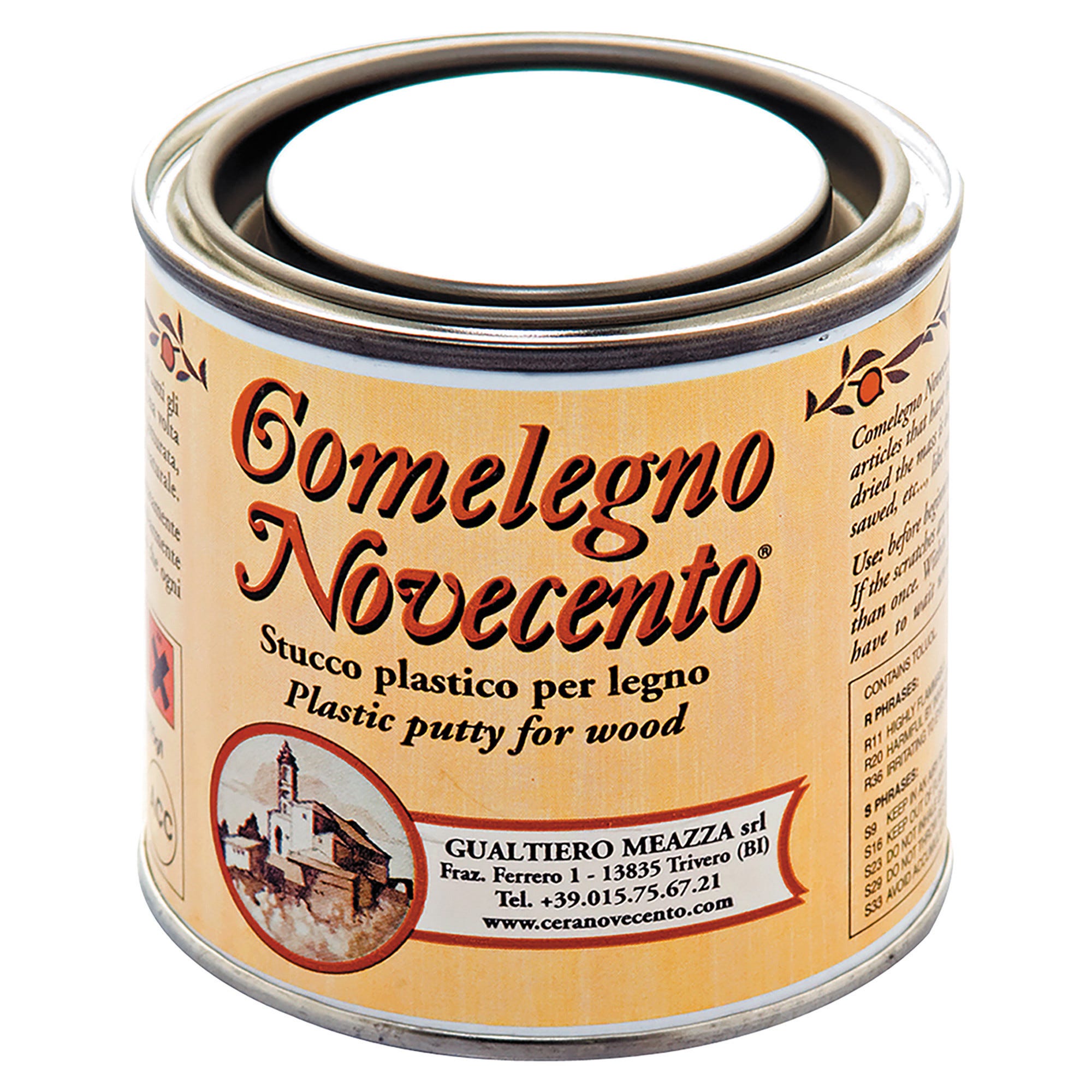 Stucco Acrilico Per Legno E OSB – Faggio Chiaro, 250 G, Tubetto Pratico Per Riparare Graffi E Crepe