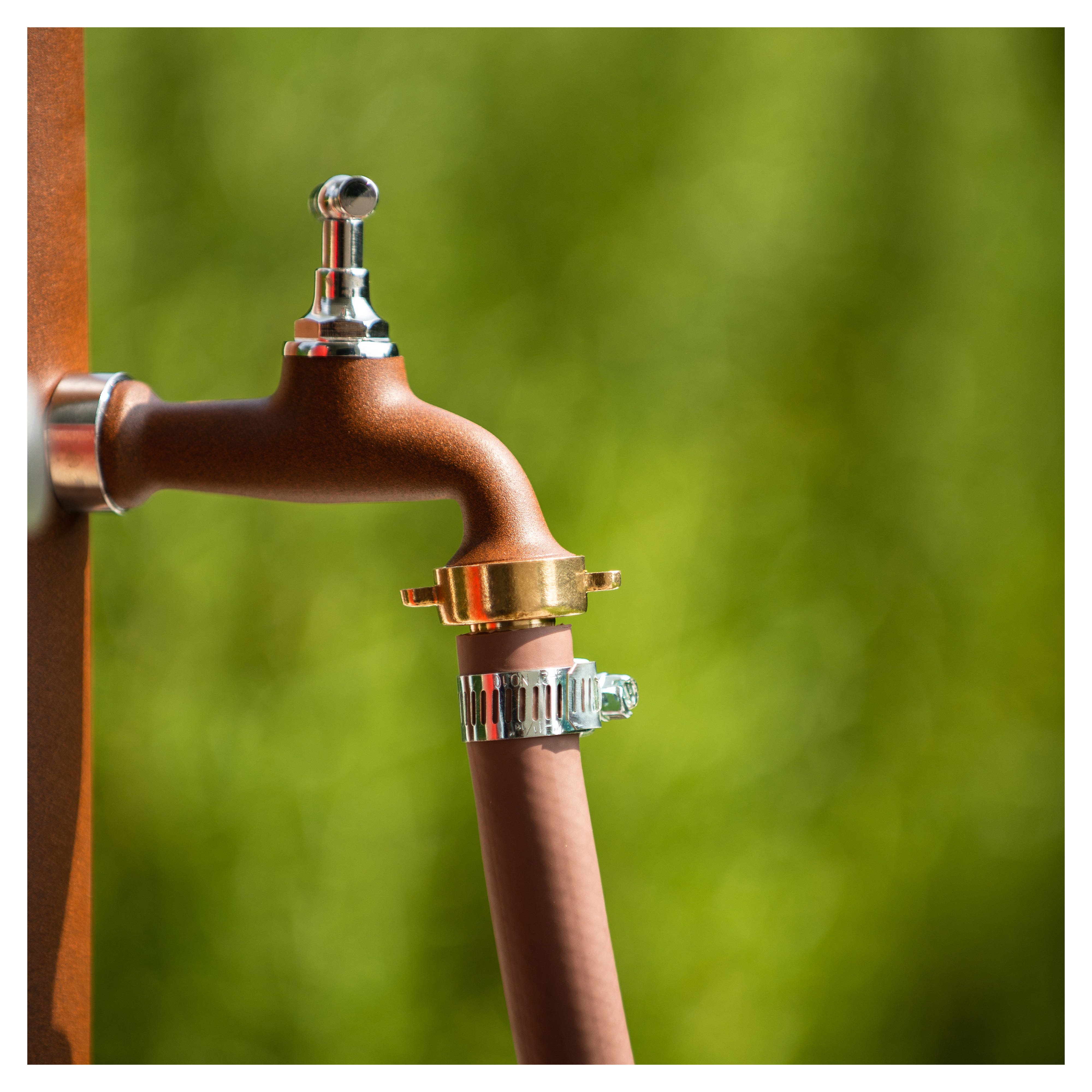 Rubinetto Raccordo Serbatoio 1000 L, Articolazione del Tubo da Giardino per Collettori di Acqua Pioggia con Funzione Filtro,S60x6 Adattatore Serbatoio Acqua IBC (3/4'' Filo interno