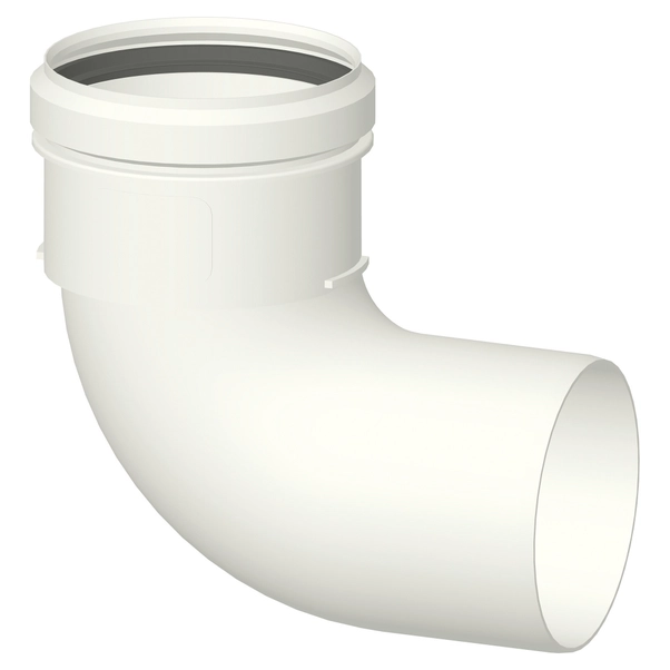 Curva 45° Raccordo Rigido Scarico Fumi Caldaia Condensazione PPs (ø 80 - Foto 7