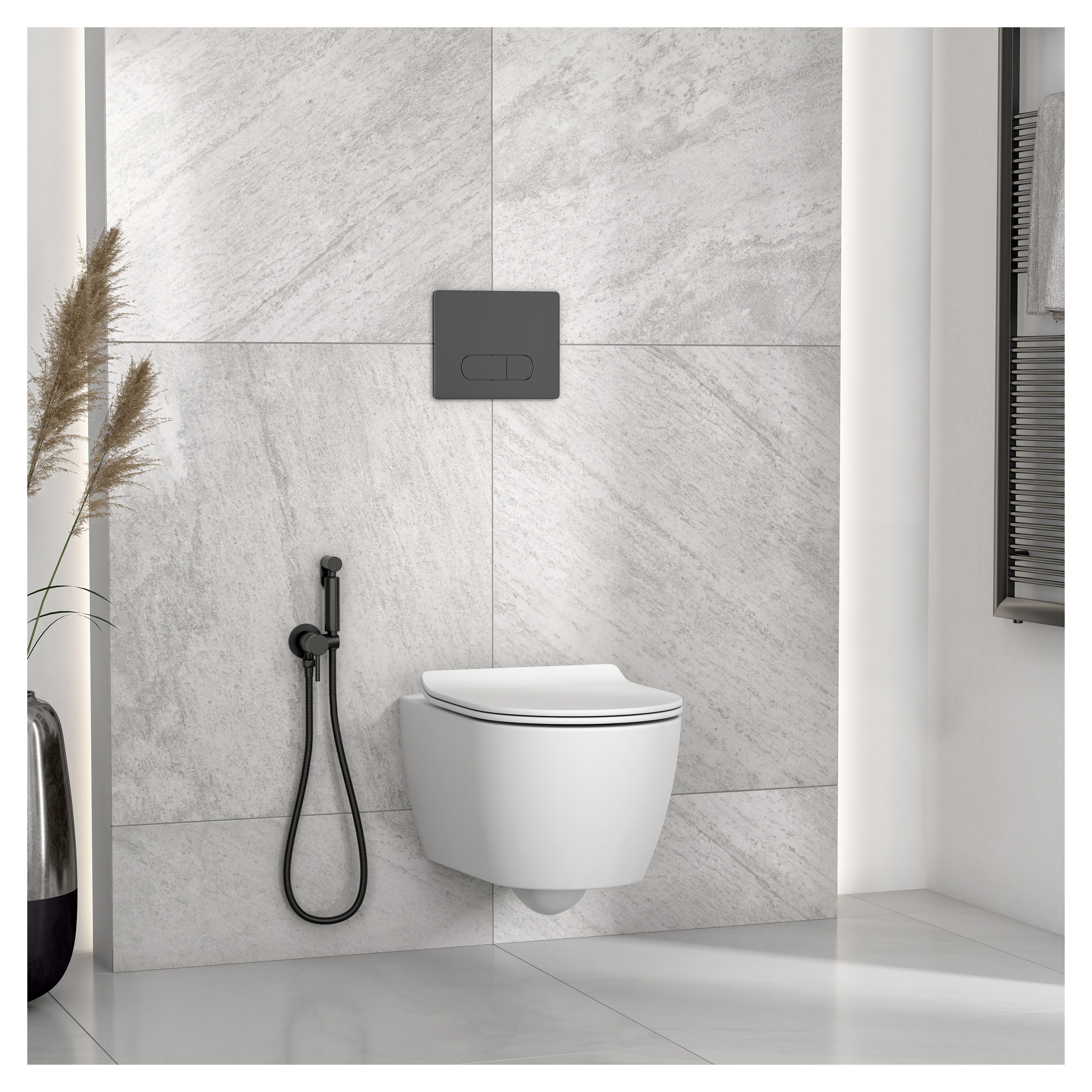 Idrotop Copriwater - Copriwater Per Simas Lft-spazio Terra Sospeso Monoblocco Termoindurente Bianco Cerniera Inox Normale O Rallentata Soft Close Cerniera Chiusura Normale 4003 9888 4464