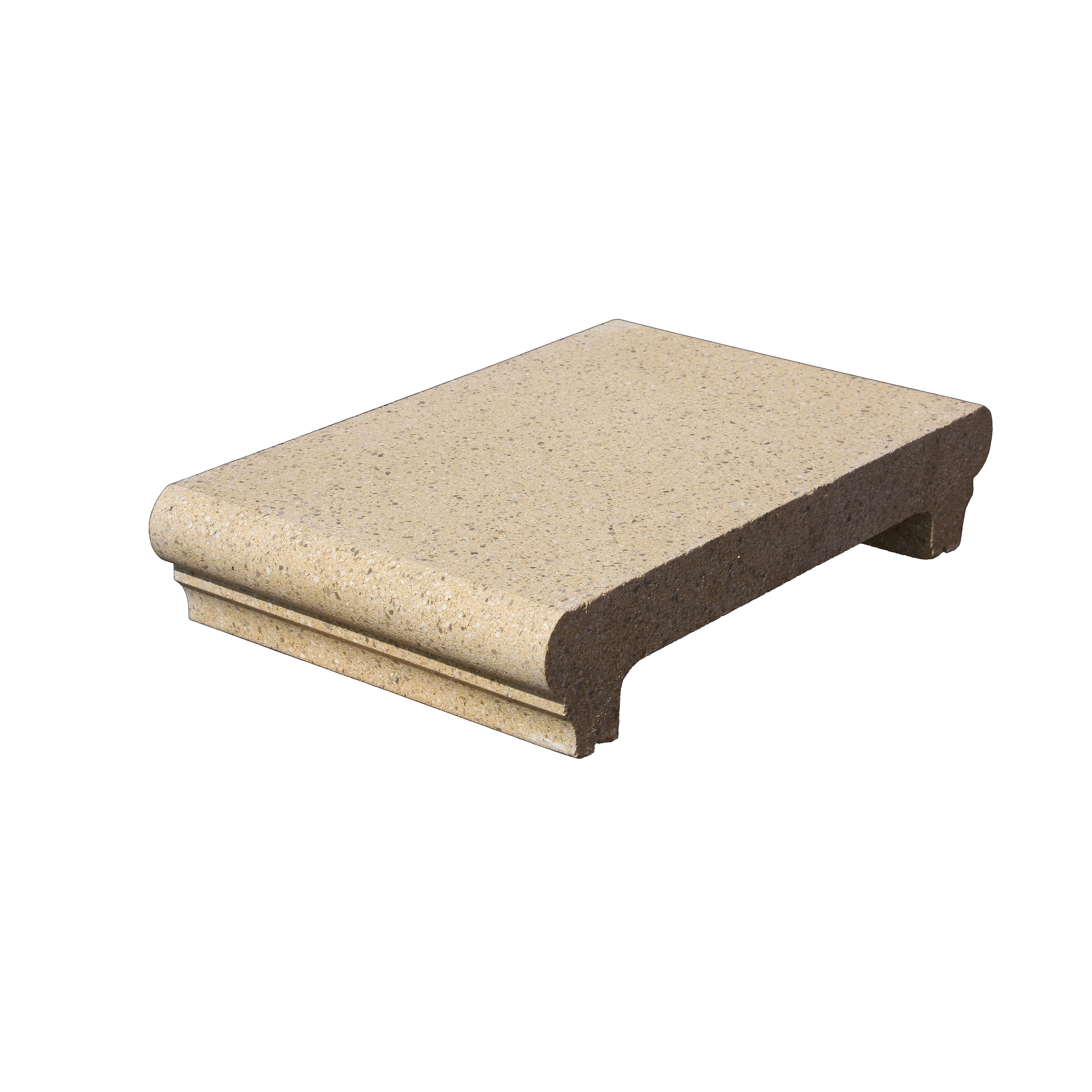 COPERTINA LEVIGATA CEMENTO GIALLA 20 cm