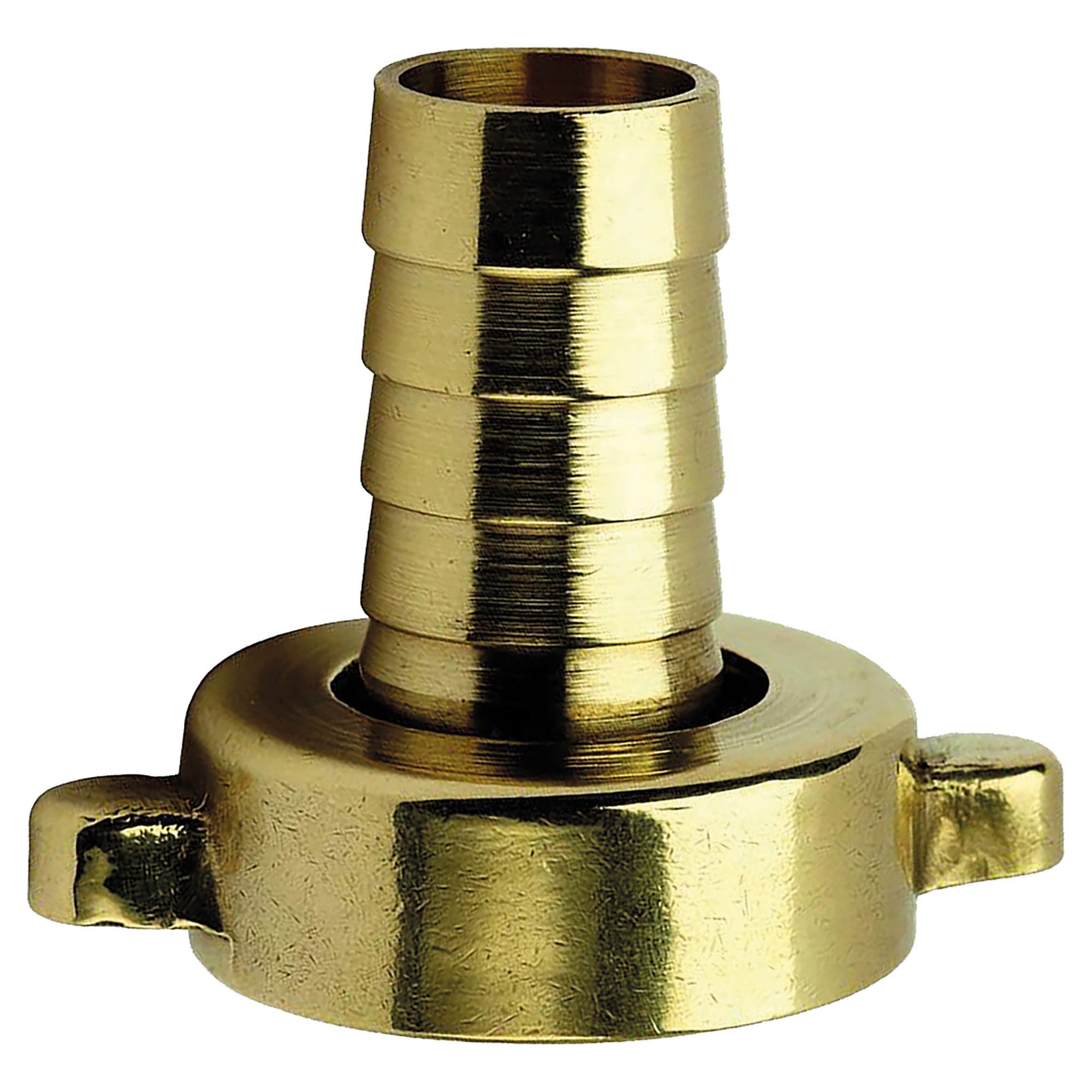 raccordo portagomma ottone 1/2 maschio per tubo 20mm