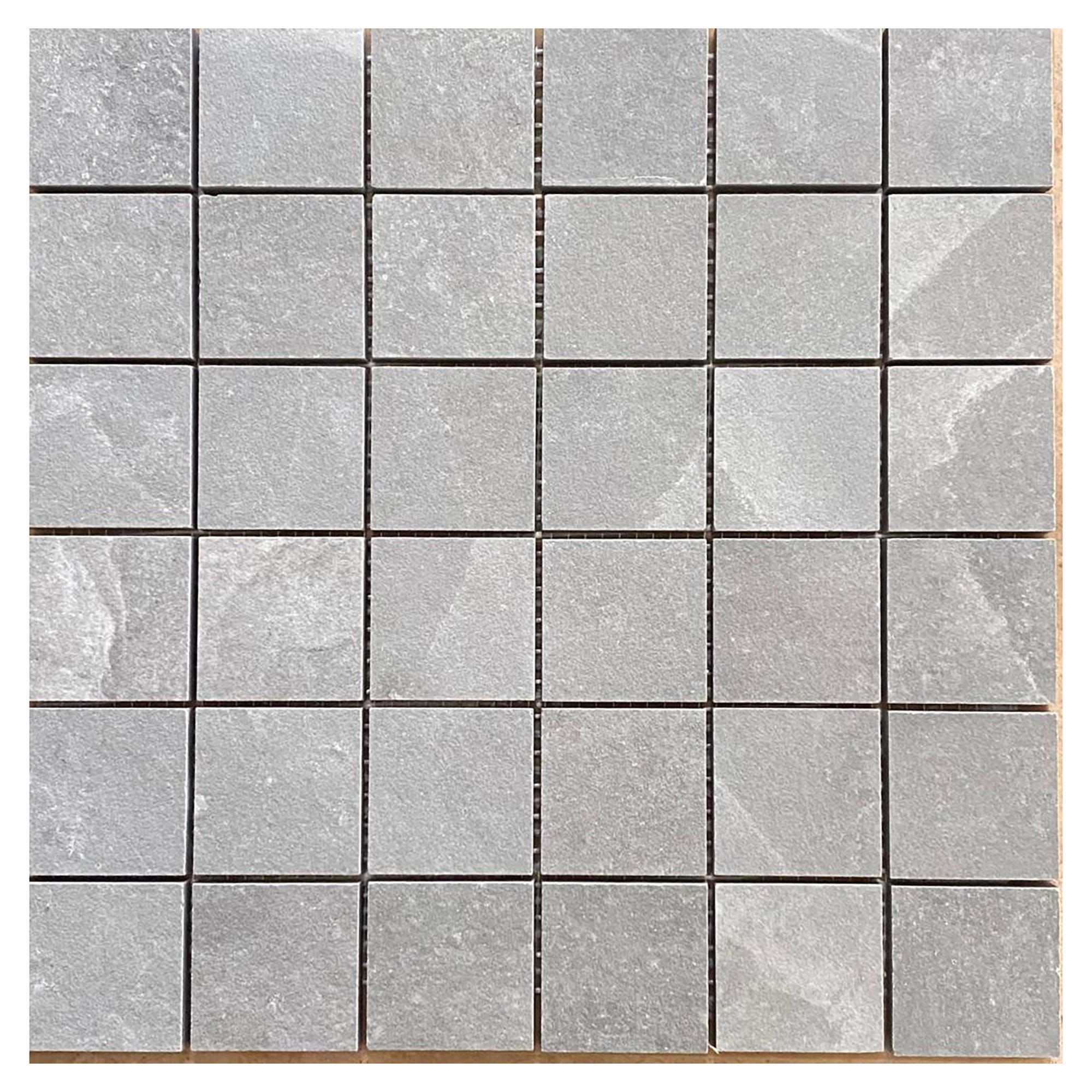 Mosaico In Pietra Breccia Nero E Bianco E Grigio L 30 X L 30cm X Sp. 10 Mm | Leroy Merlin - 4