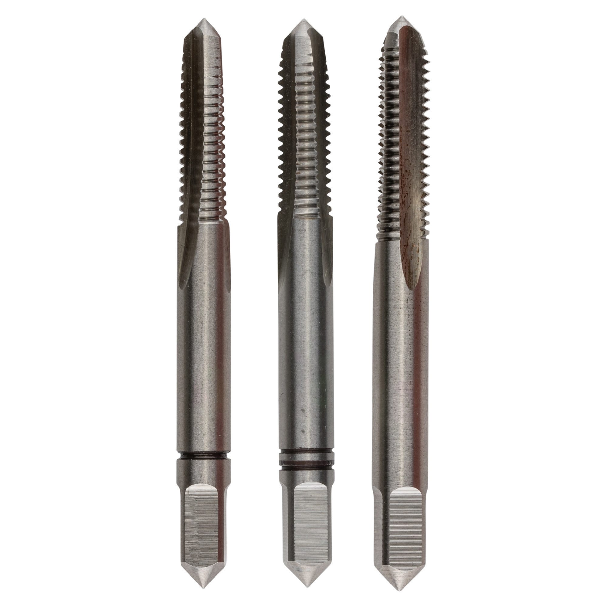 Paulimot Set Di 3 Maschi A Mano M3 X 0,5 In HSS – Maschiatrice Per Filettatura Metrica, Rivestimento Titanio, Tolleranza 6H - copertina