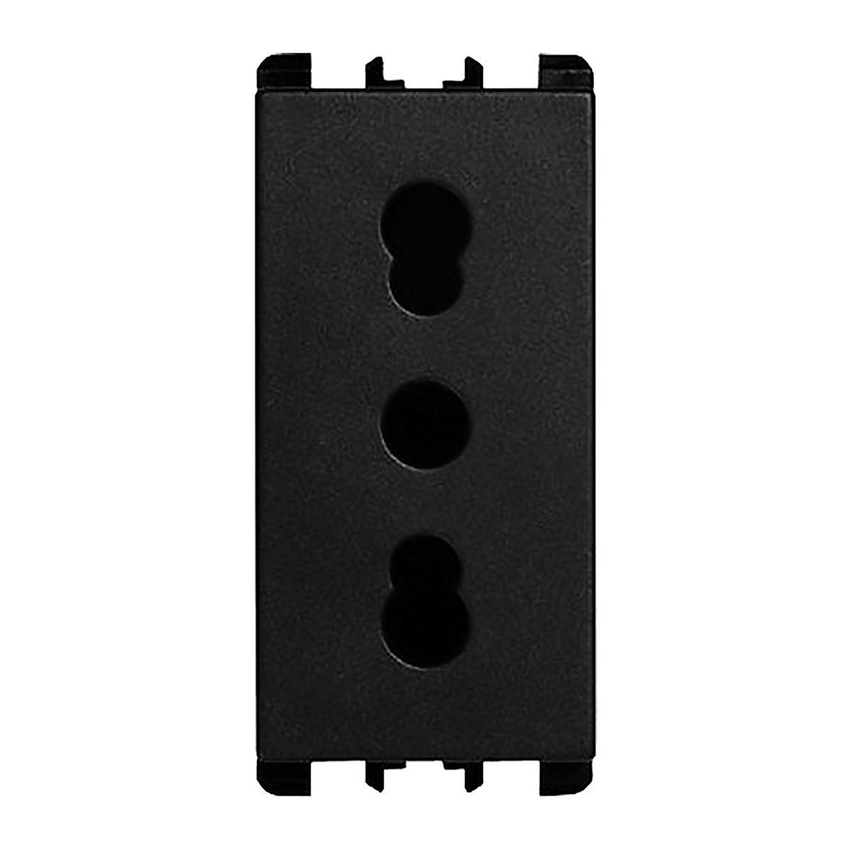 Presa p40+usb-c urmet nea 2 moduli max 3a antracite - 10312/2