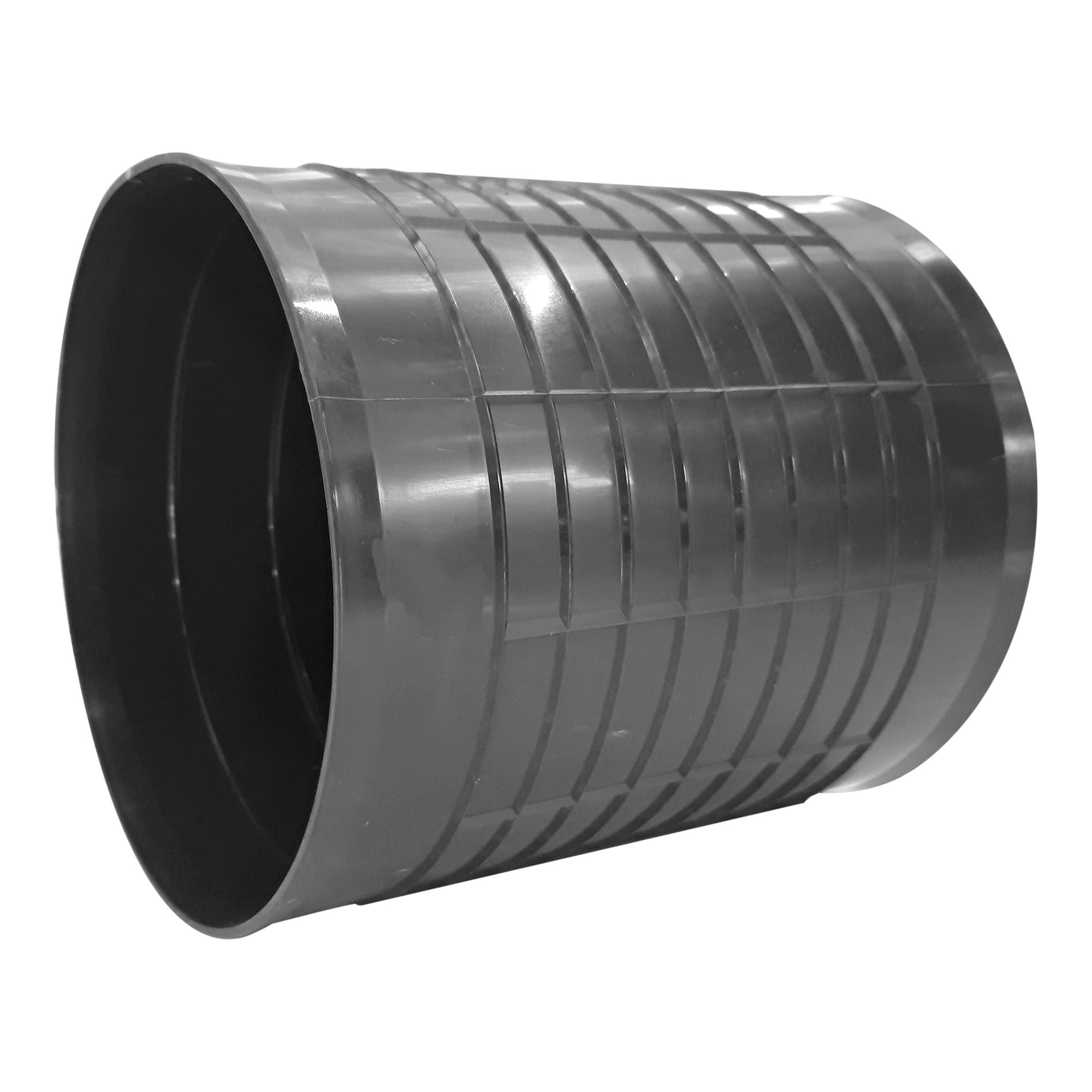 Manicotto Giunzione H-H Per Stufe Pellet - Smaltato Nero 850°C, Ø80mm - Foto 10