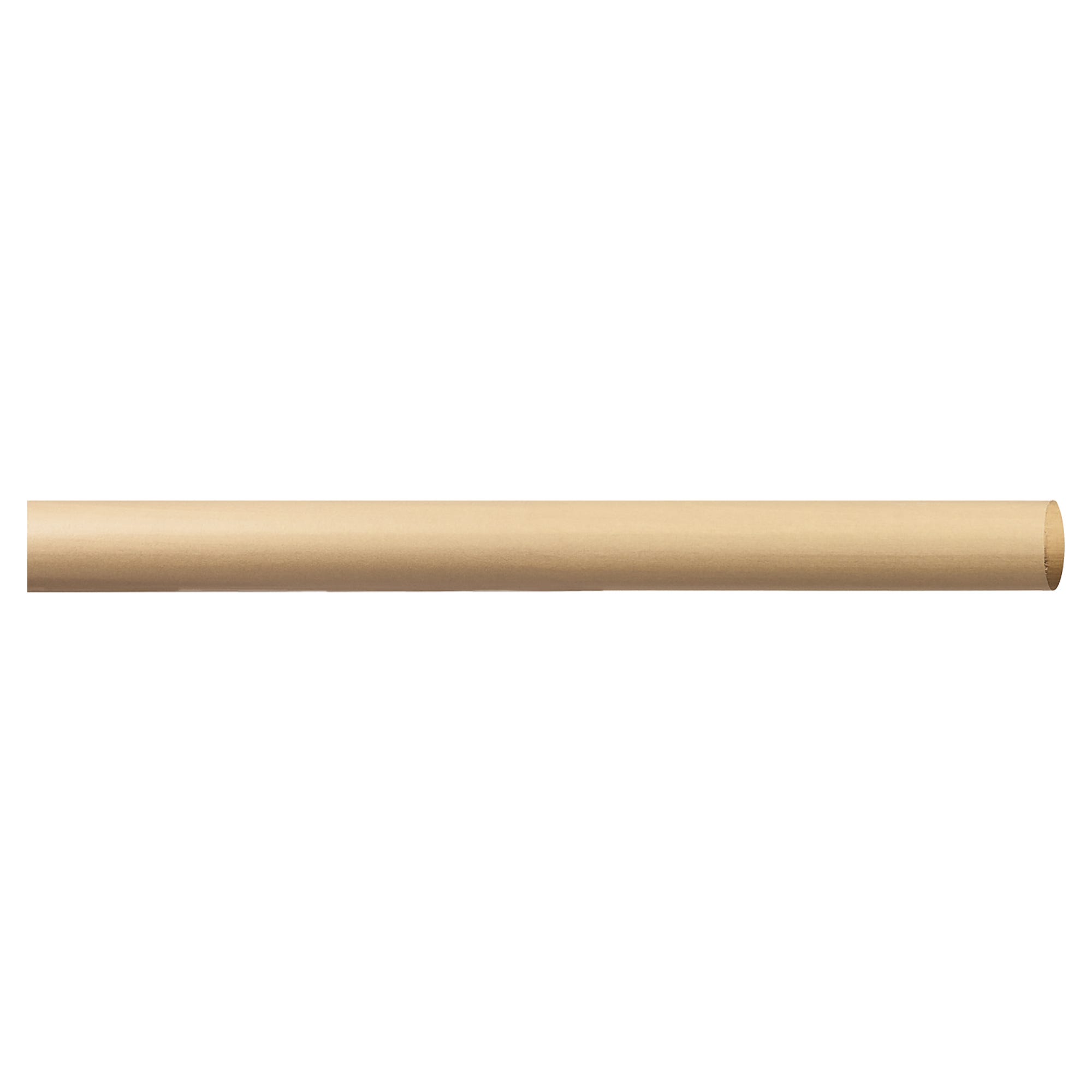 Asta Per Tende In Legno Naturale - Diametro 28 Mm, Lunghezza 1.80 M Con Supporti - Foto 2