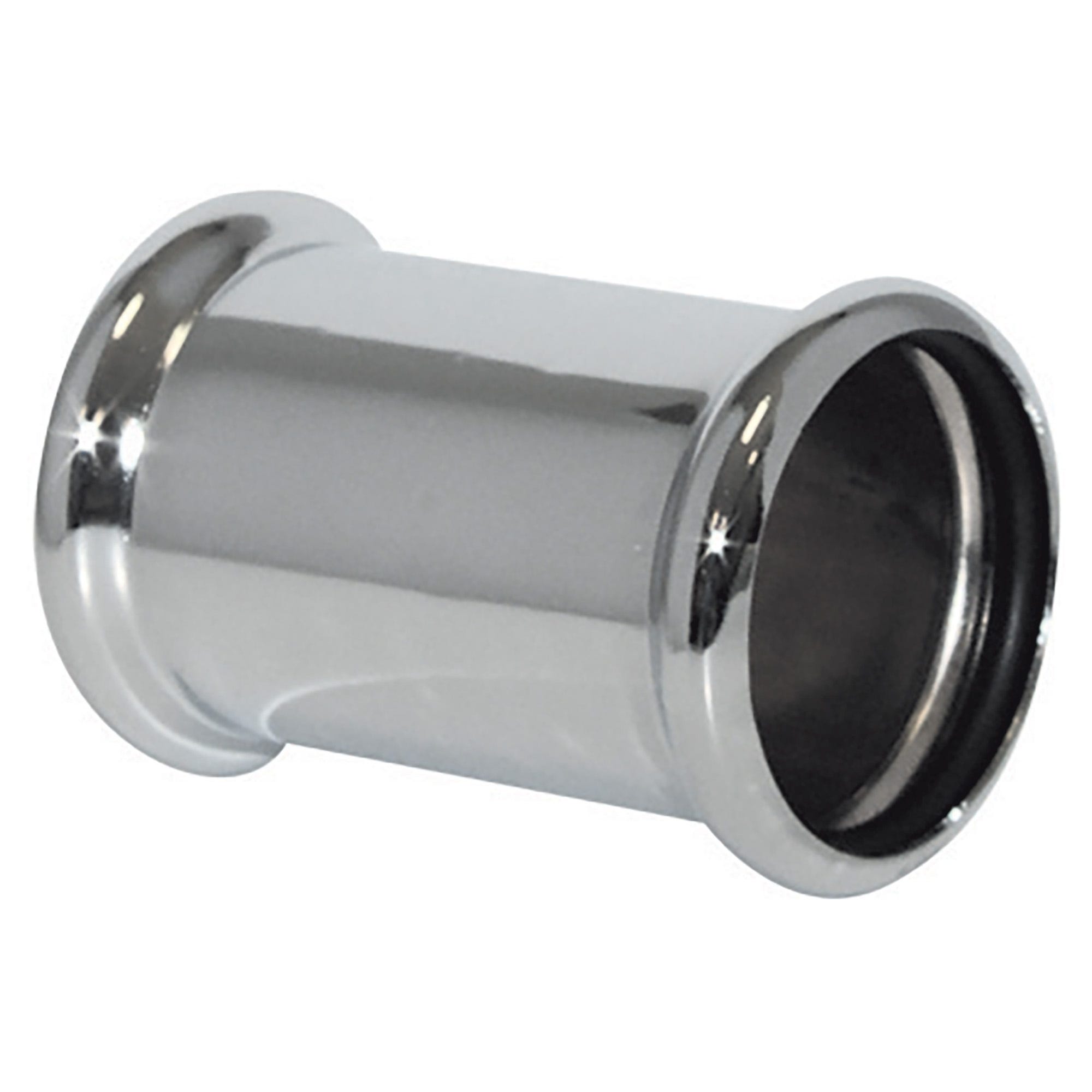 Tubo Di Scarico Cromato 26mm X 30cm Per Lavabo E Bidet - Canna Canotto In Metallo Resistente - Foto 9