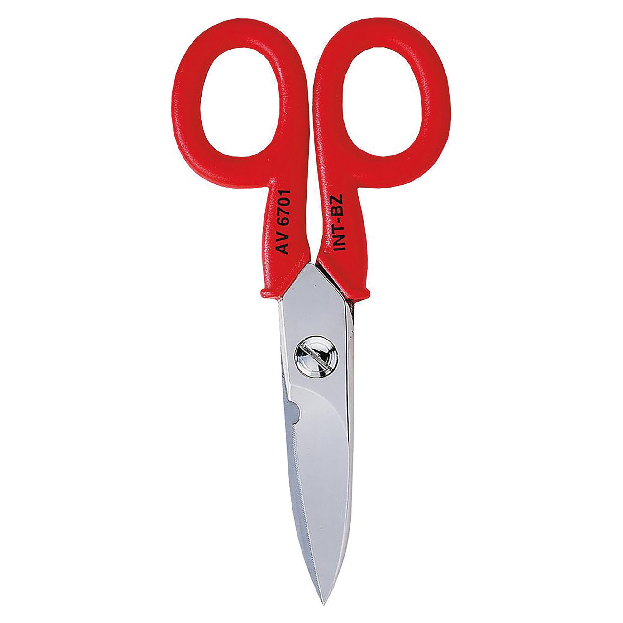 FORBICI PER ELETTRICISTI INTERCABLE 140 mm ACCIAIO INOX | Tecnomat