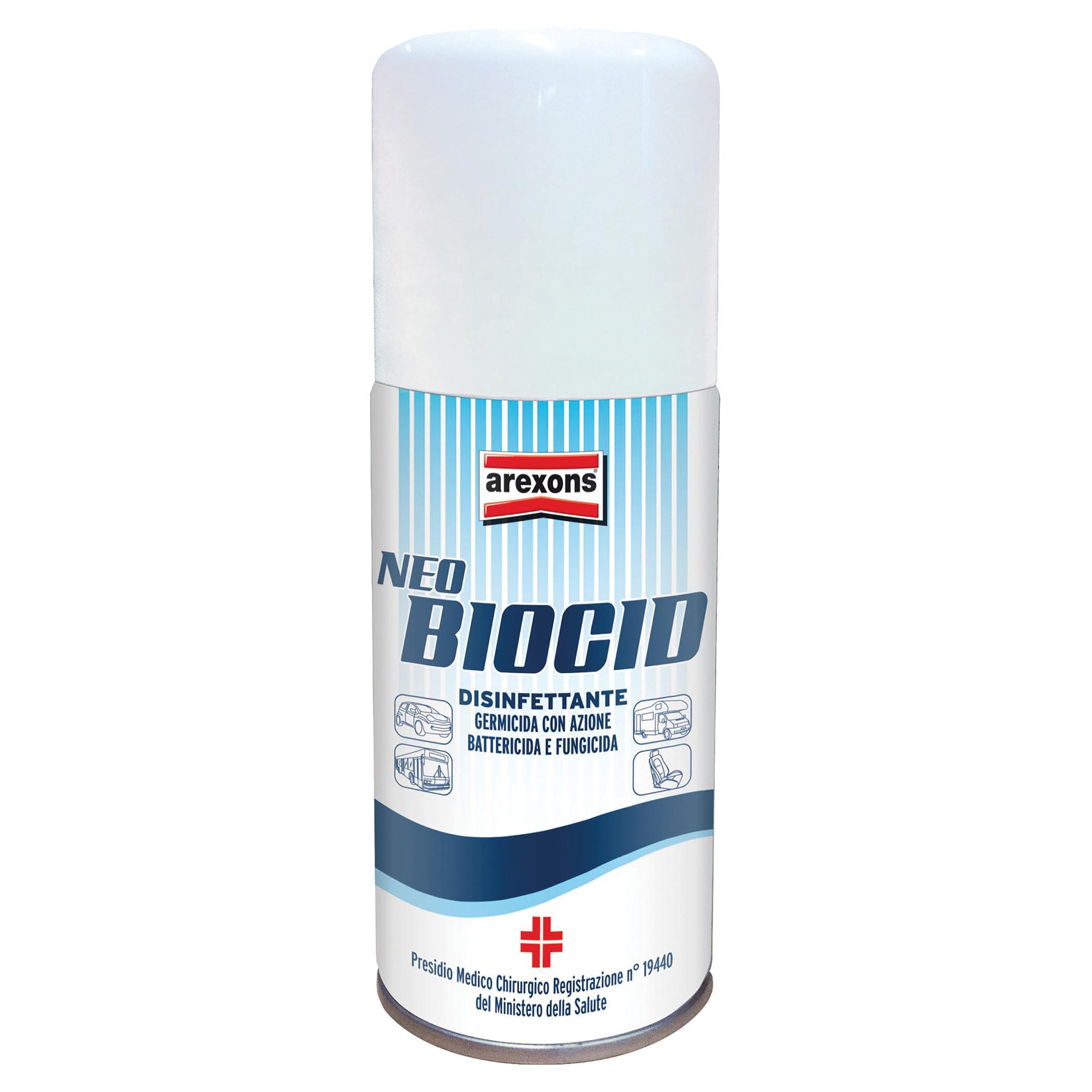 DISINFETTANTE GERMICIDA AREXONS NEO BIOCID SPRAY 150 ml AZIONE