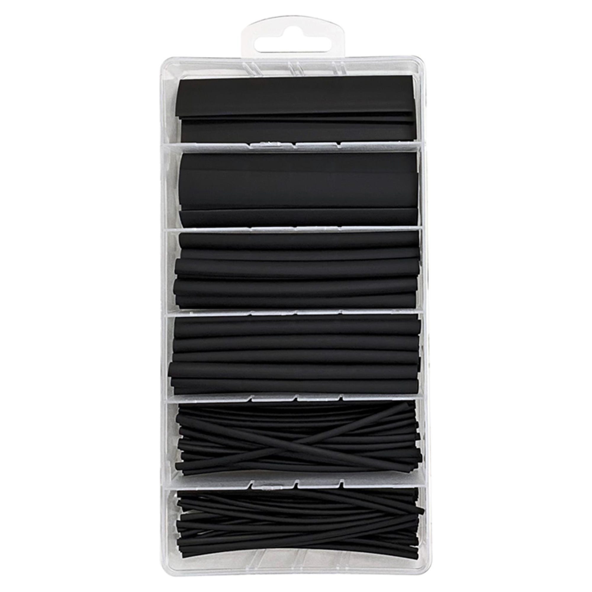 Guaina Termorestringente Intrecciata 5,1 Cm (2:1) Per Protezione Cavi – PET/PE, 3,5 Metri