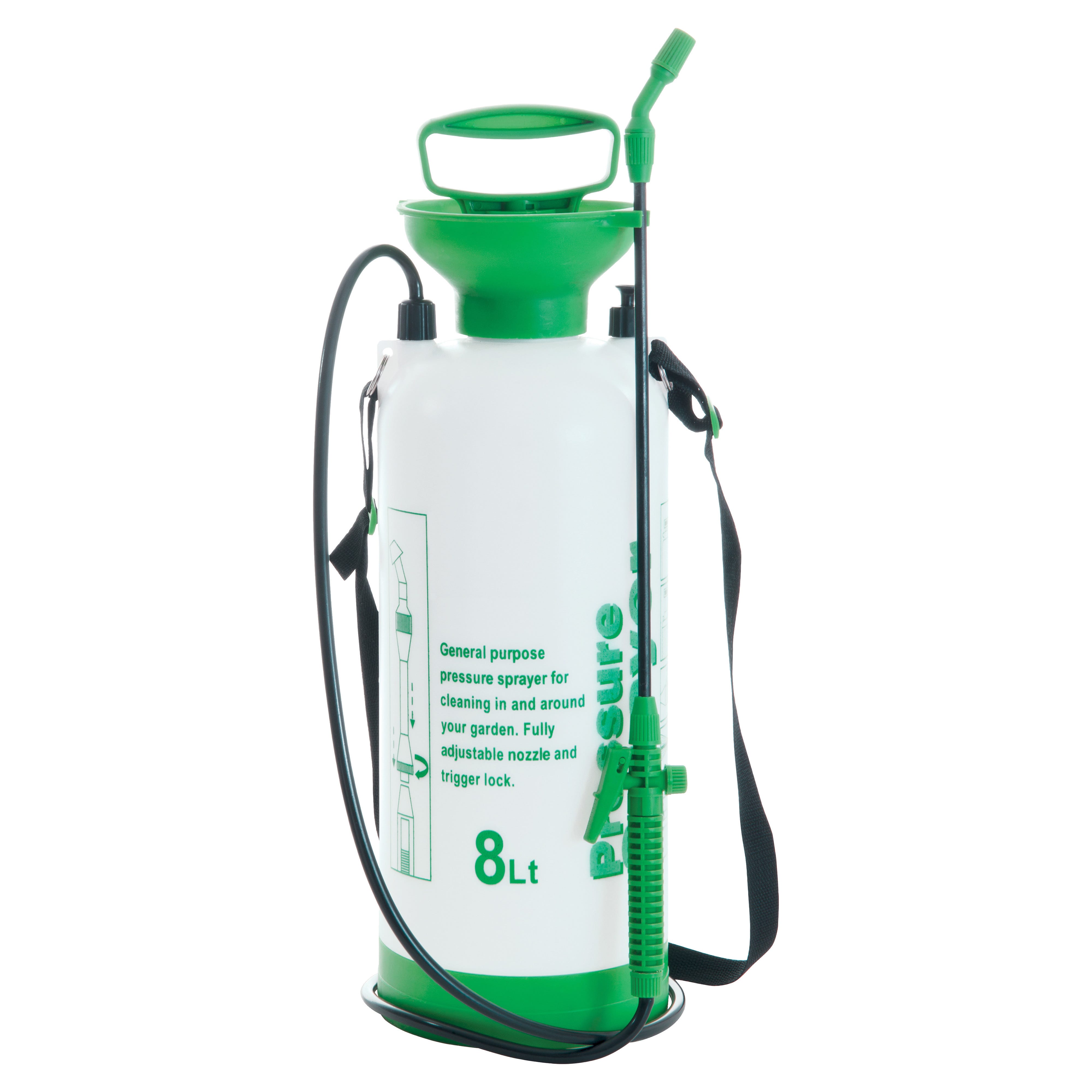 Spruzzino Nebulizzatore Da Giardino 2 Litri: Pressurizzato Con Ugello In Ottone Regolabile - 3