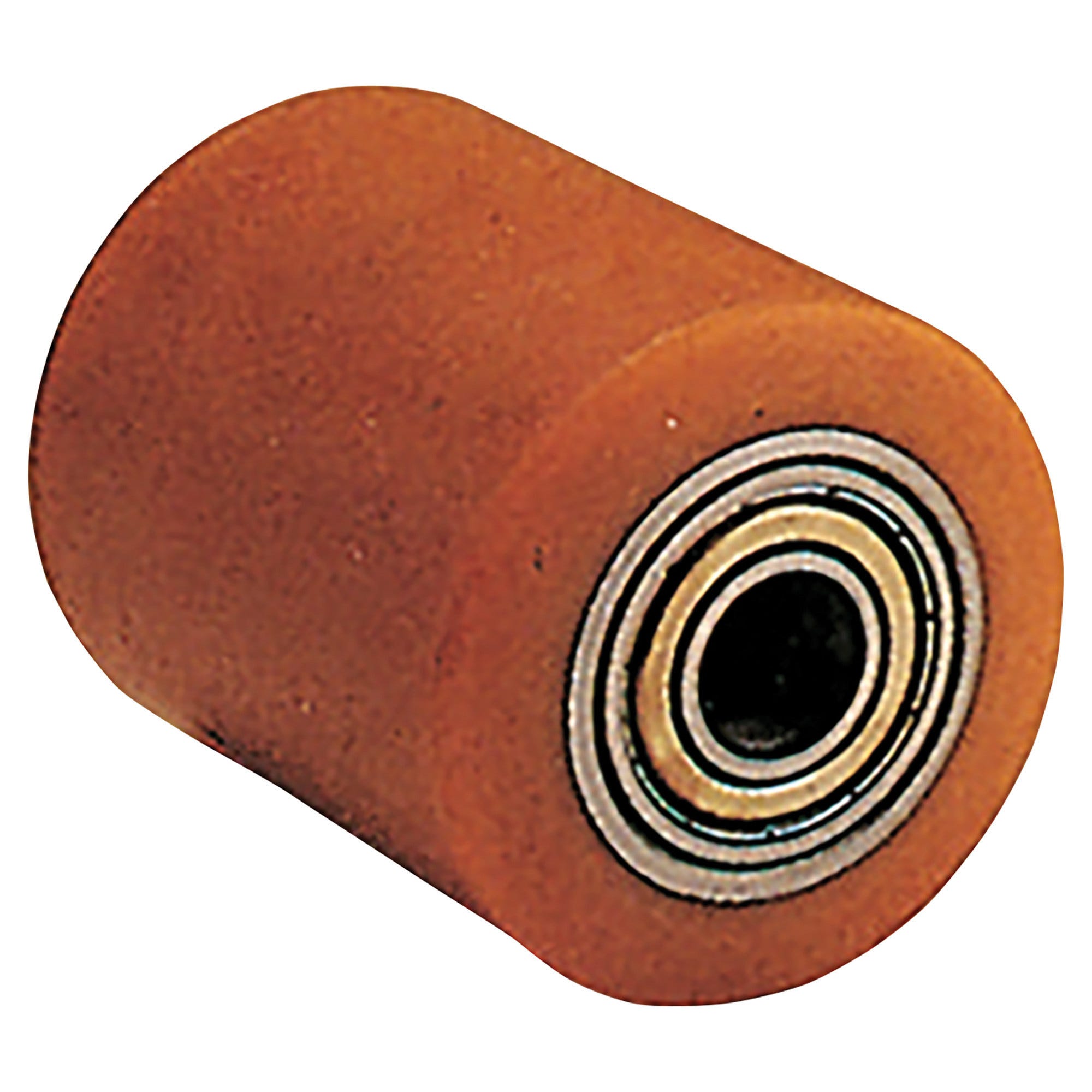 Ruota Nylon Rivestita Poliuretano ø150x40mm Mozzo A Rulli Per Carichi Medi Kg.250 NYR150F - Foto 9