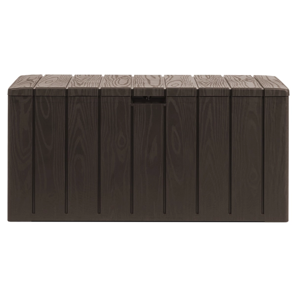 Baule Contenitore Ariel In Melamina Lucida - 100x40x40 Cm Nero Per Casa - Foto 5