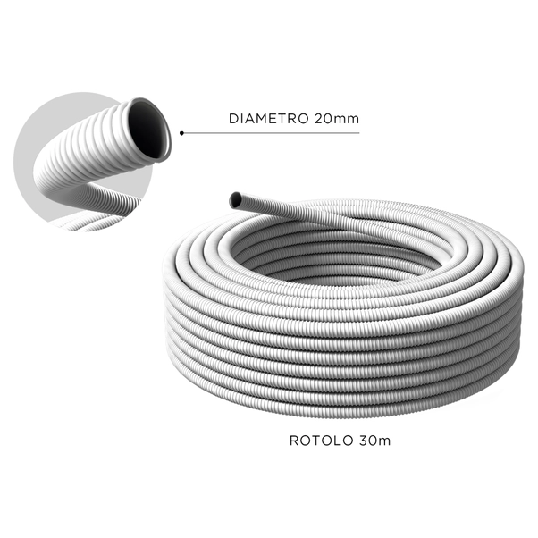 Cavo STANDERS in acciaio galvanizzato galvanizzato 1 mm x 25 m Cavo STANDERS in acciaio galvanizzato galvanizzato 1 mm x 25 m