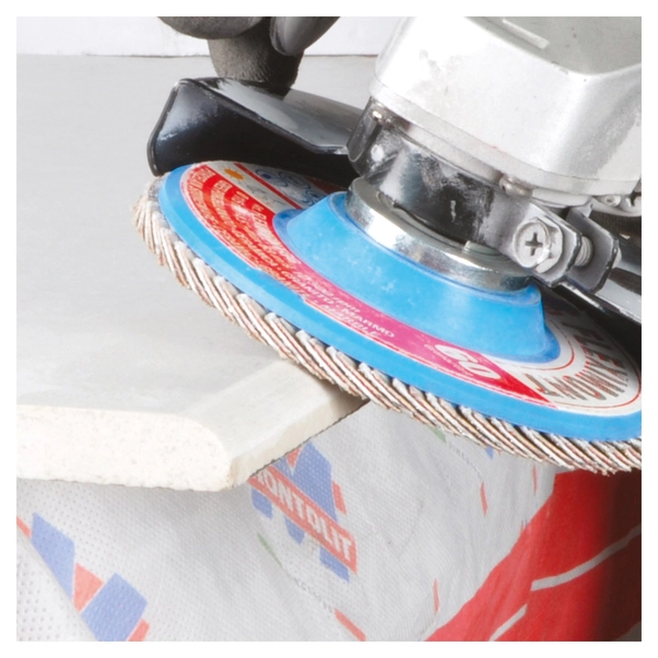 DISCO ZIRCONIO ACEROS INOXIDABLES (FLAP) 4 1/2" GRANO 60 X CAJA 10 UN - Foto 5