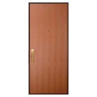 Porta Blindata Esterna Modello P13 - Apertura Interna Sinistra, Marrone Effetto Legno - Foto 5