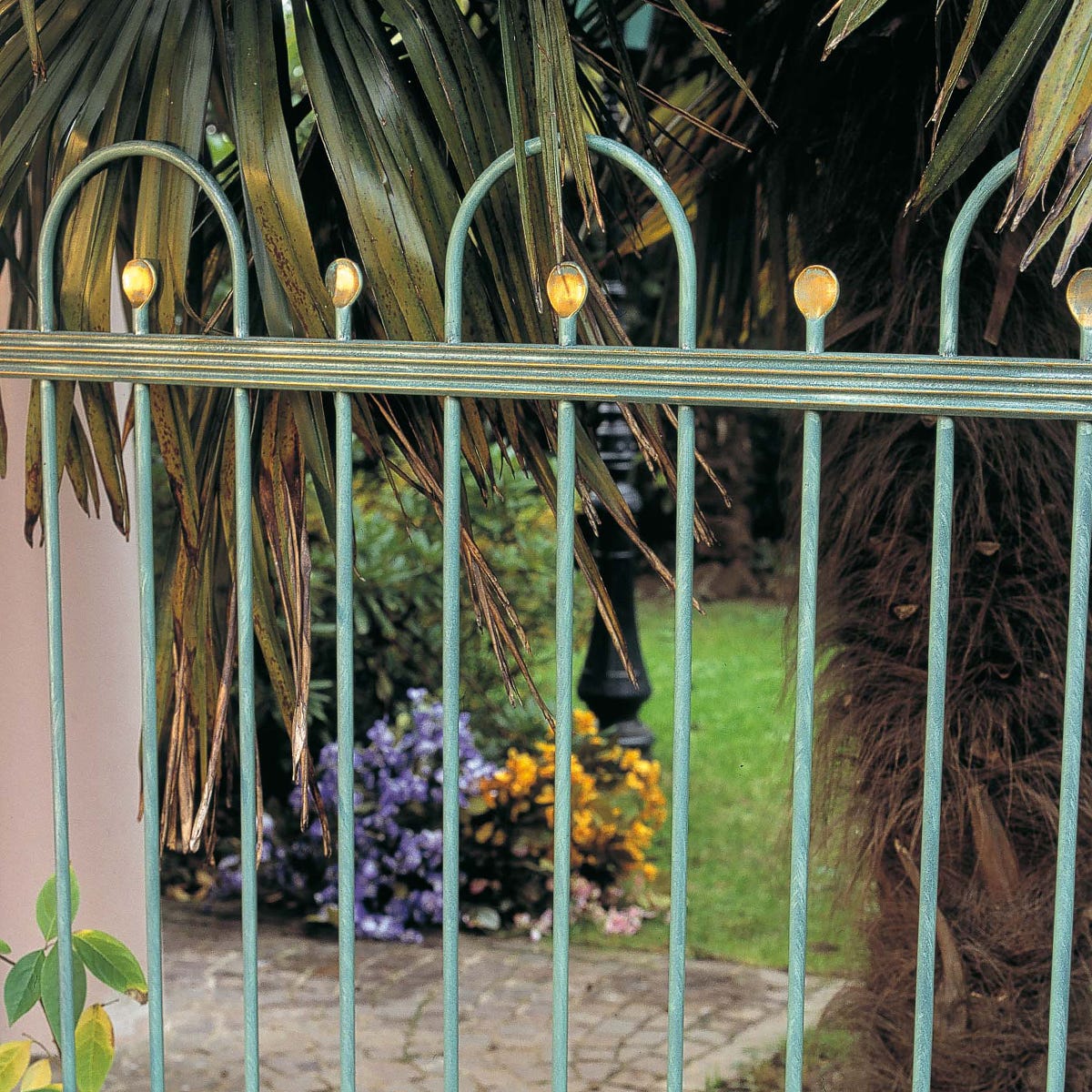 Arco Decorativo A S In Ferro Battuto 12x12mm - Per Ringhiere, Recinzioni, Cancelli - 300x100mm - Foto 10