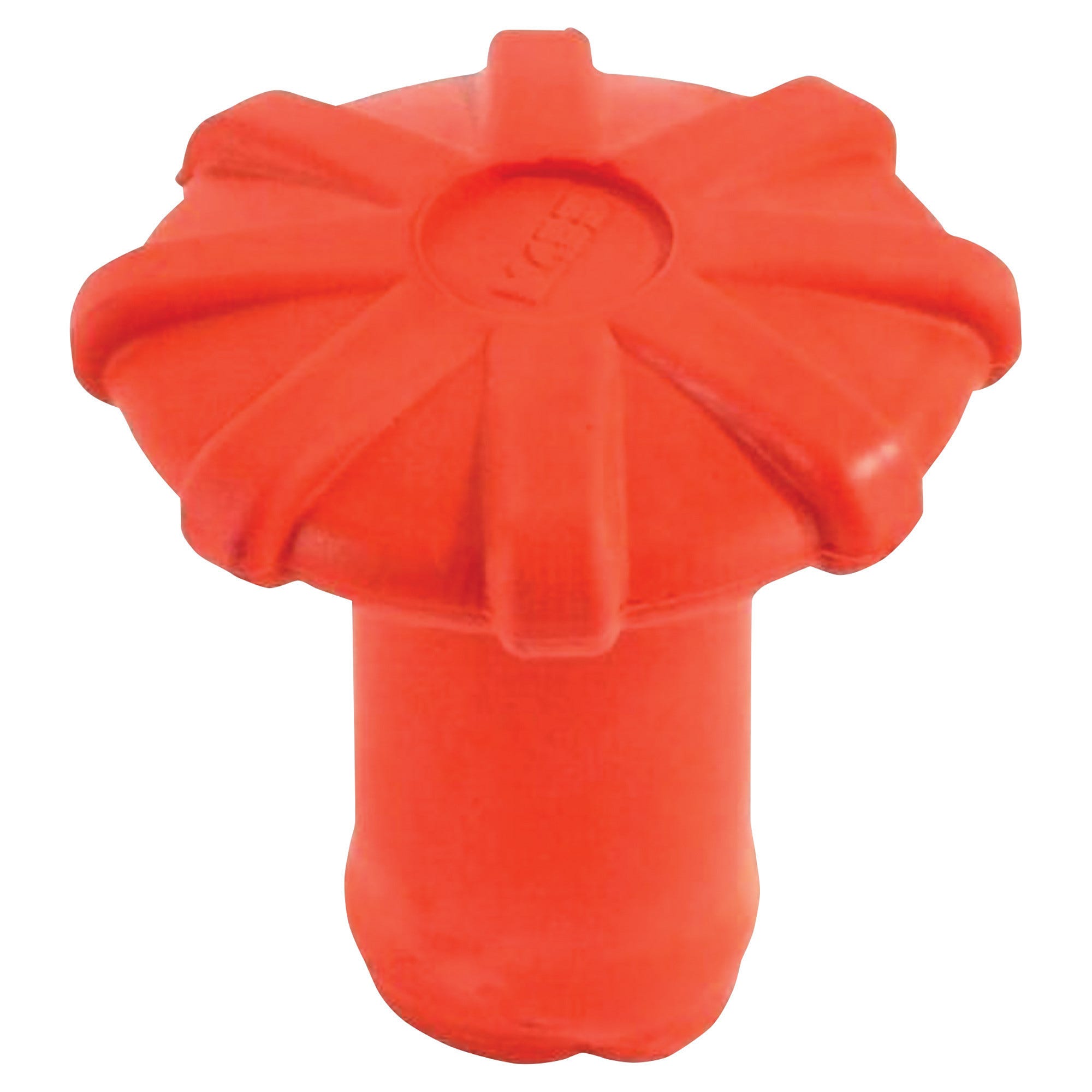 TAPPO PROTEZIONE TONDINI 6/20 mm 1 PEZZO ROSSO
